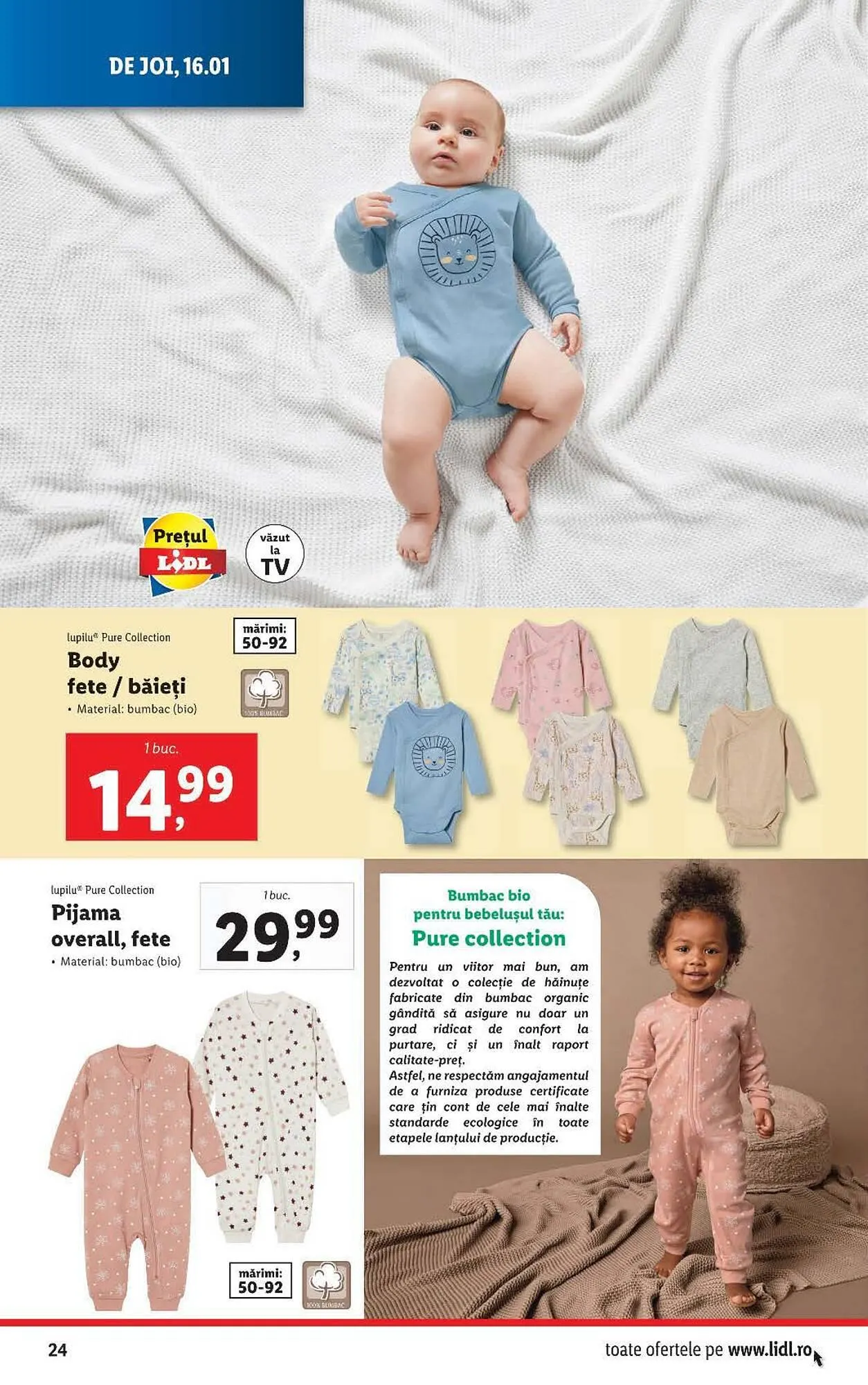 Catalog Catalog Lidl de la 13 ianuarie până la 19 ianuarie 2025 - Revista Pagina 24
