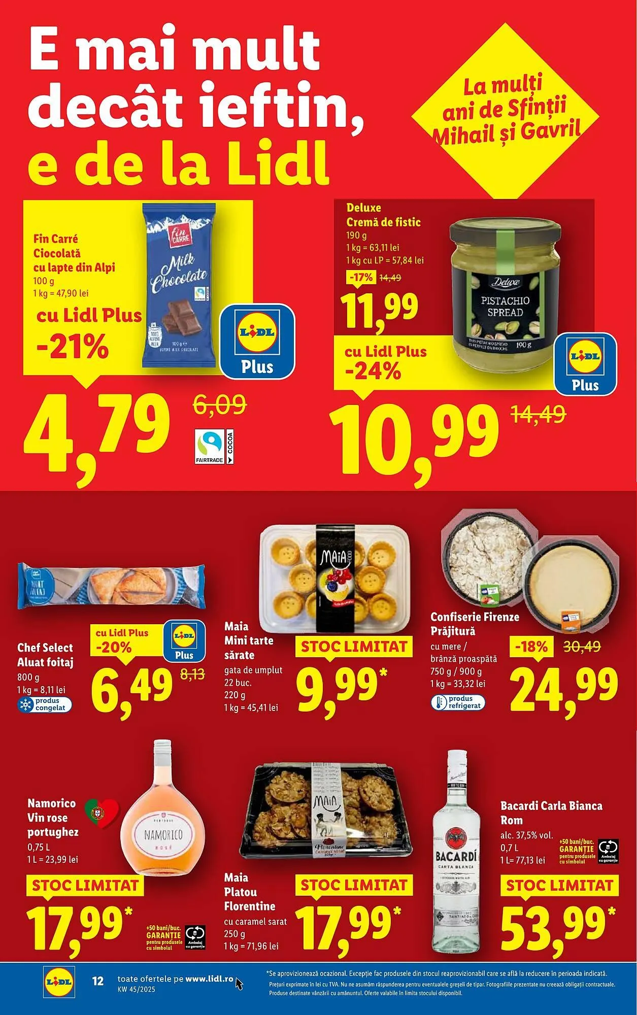 Catalog Catalog Lidl de la 3 noiembrie până la 9 noiembrie 2025 - Revista Pagina 12
