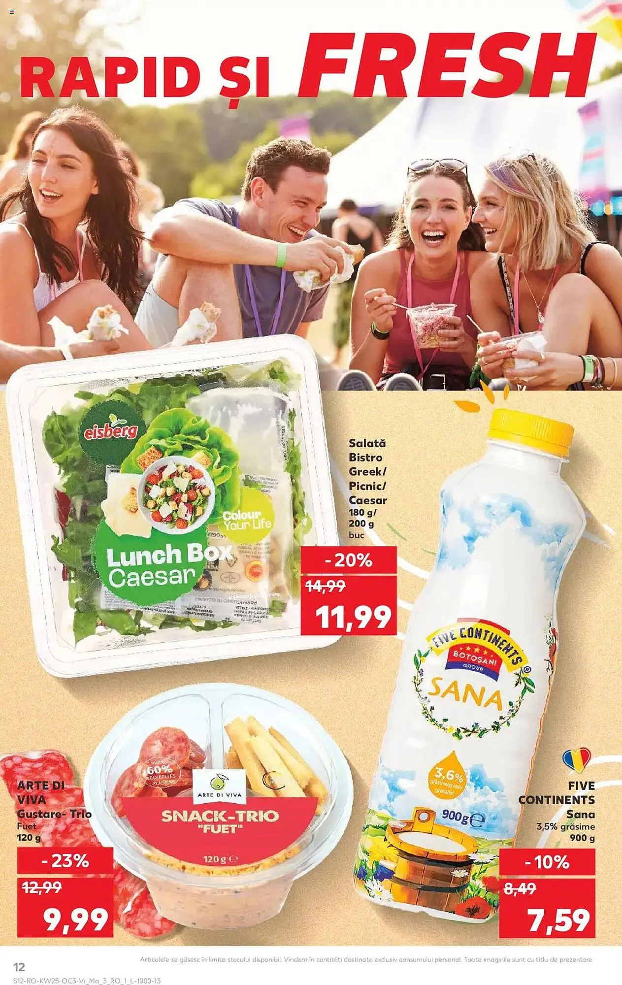 Catalog Catalog Kaufland de la 20 iunie până la 24 iunie 2025 - Revista Pagina 12
