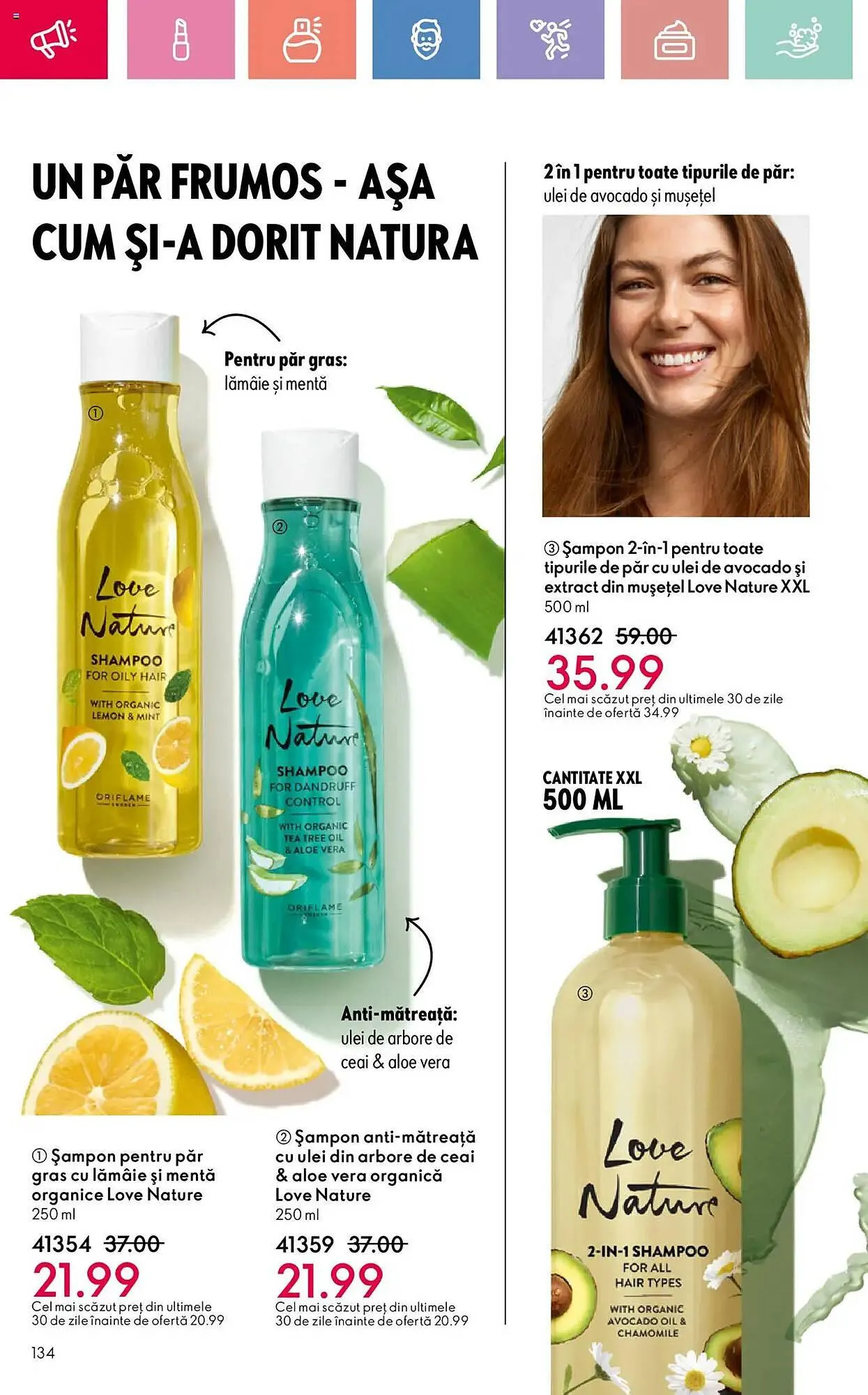 Catalog Catalog Oriflame de la 6 iulie până la 26 iulie 2025 - Revista Pagina 134