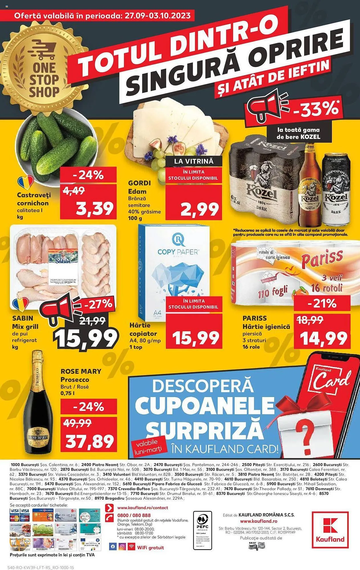 Catalog Kaufland catalog de la 27 septembrie până la 3 octombrie 2023 - Revista Pagina 40