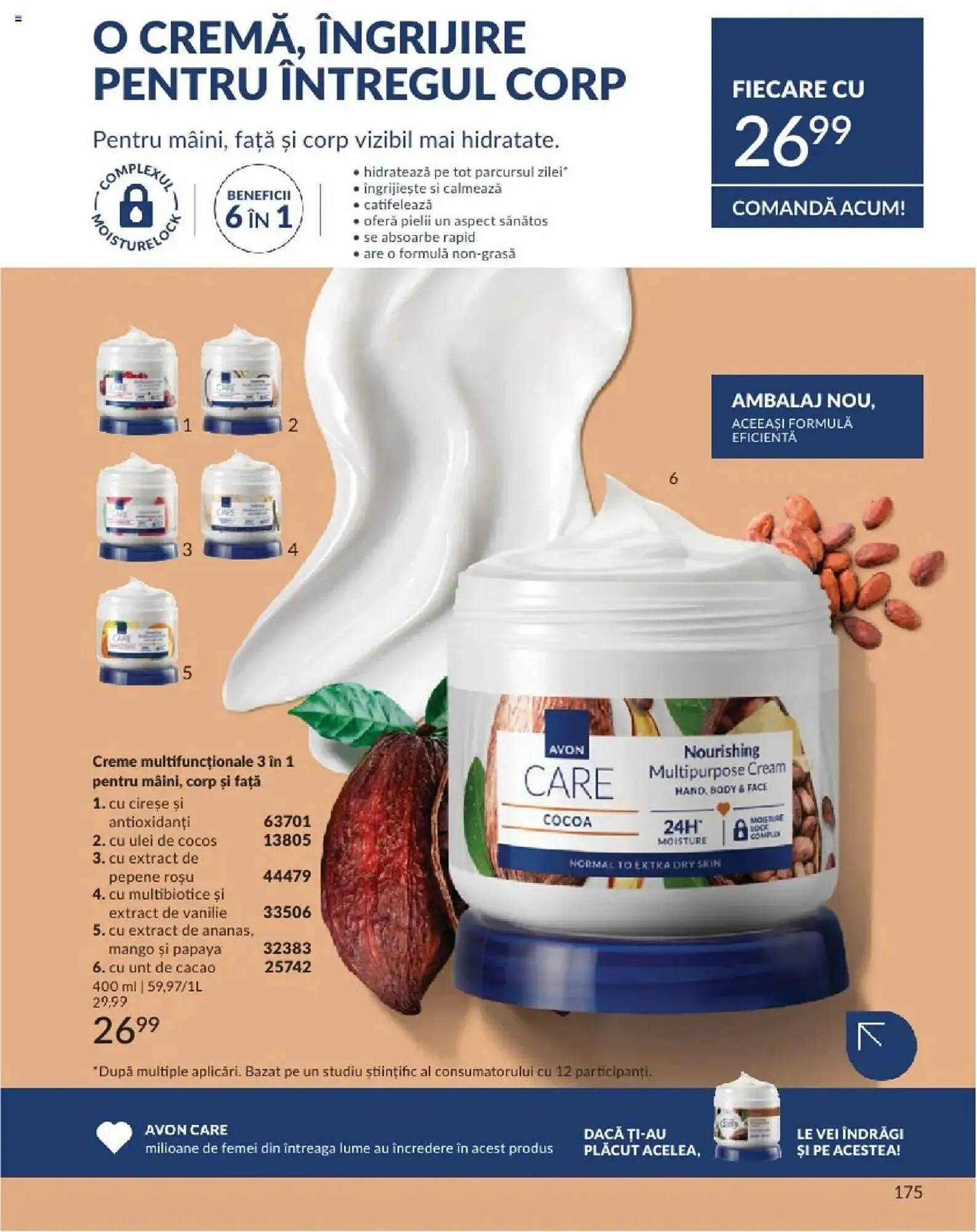 Catalog Catalog Avon de la 1 mai până la 31 mai 2025 - Revista Pagina 175