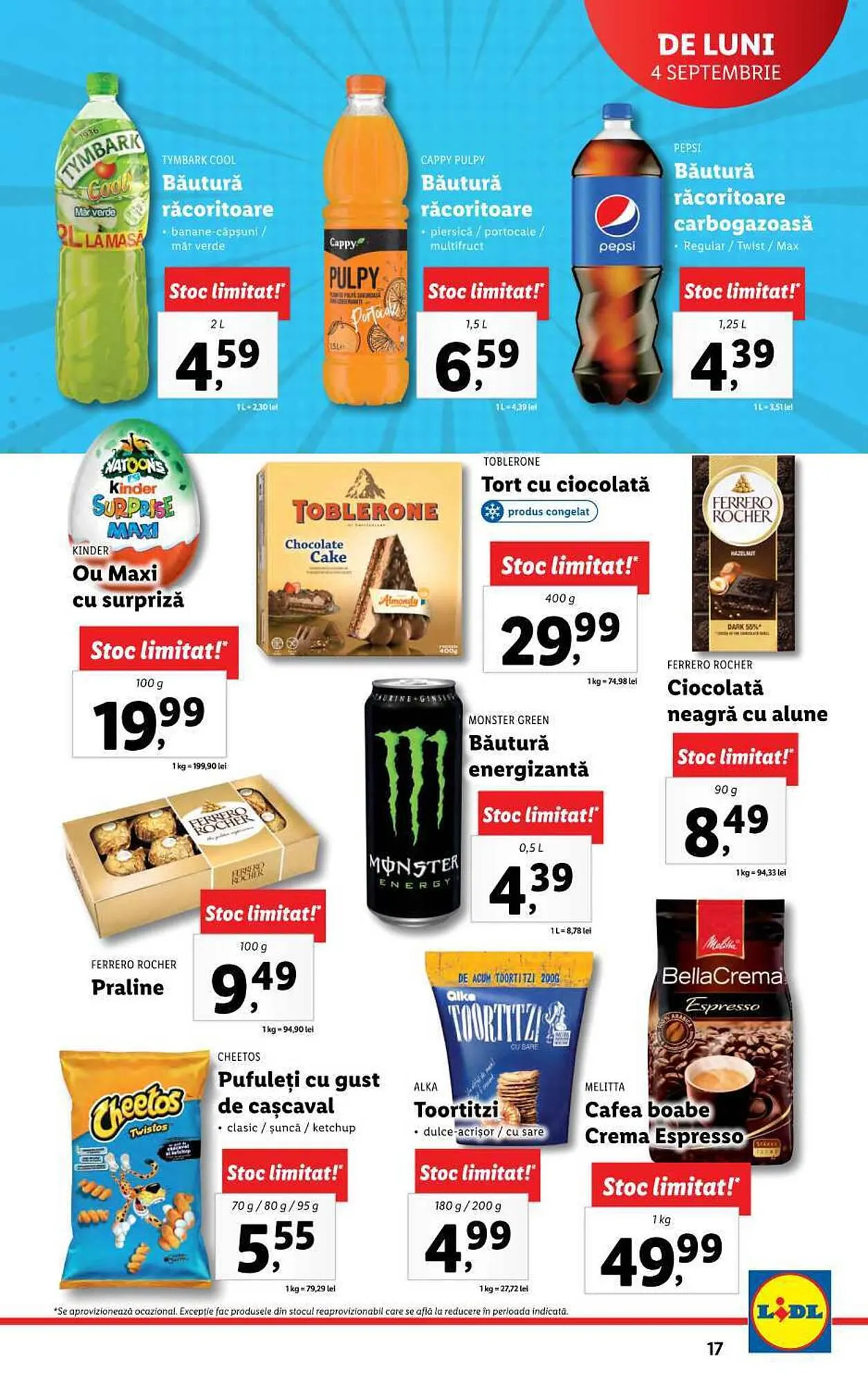 Catalog Lidl catalog de la 4 septembrie până la 10 septembrie 2023 - Revista Pagina 17