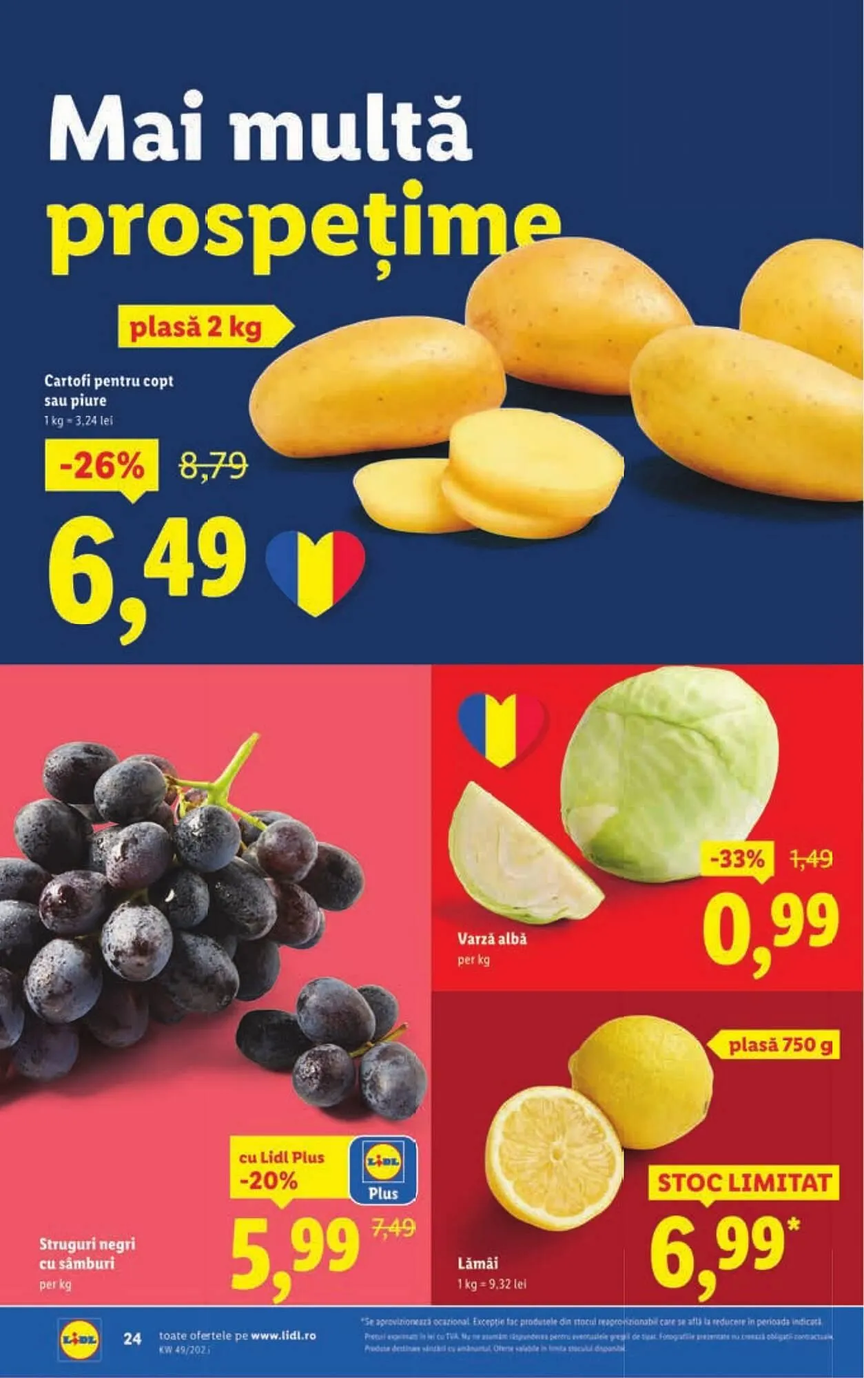 Catalog Catalog Lidl de la 1 decembrie până la 7 decembrie 2025 - Revista Pagina 24