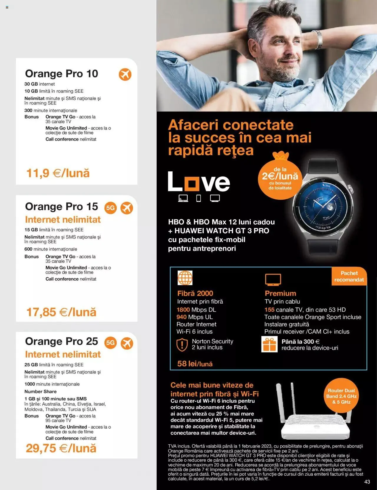 Catalog Orange - Catalog nou de la 21 decembrie până la 31 decembrie 2023 - Revista Pagina 43