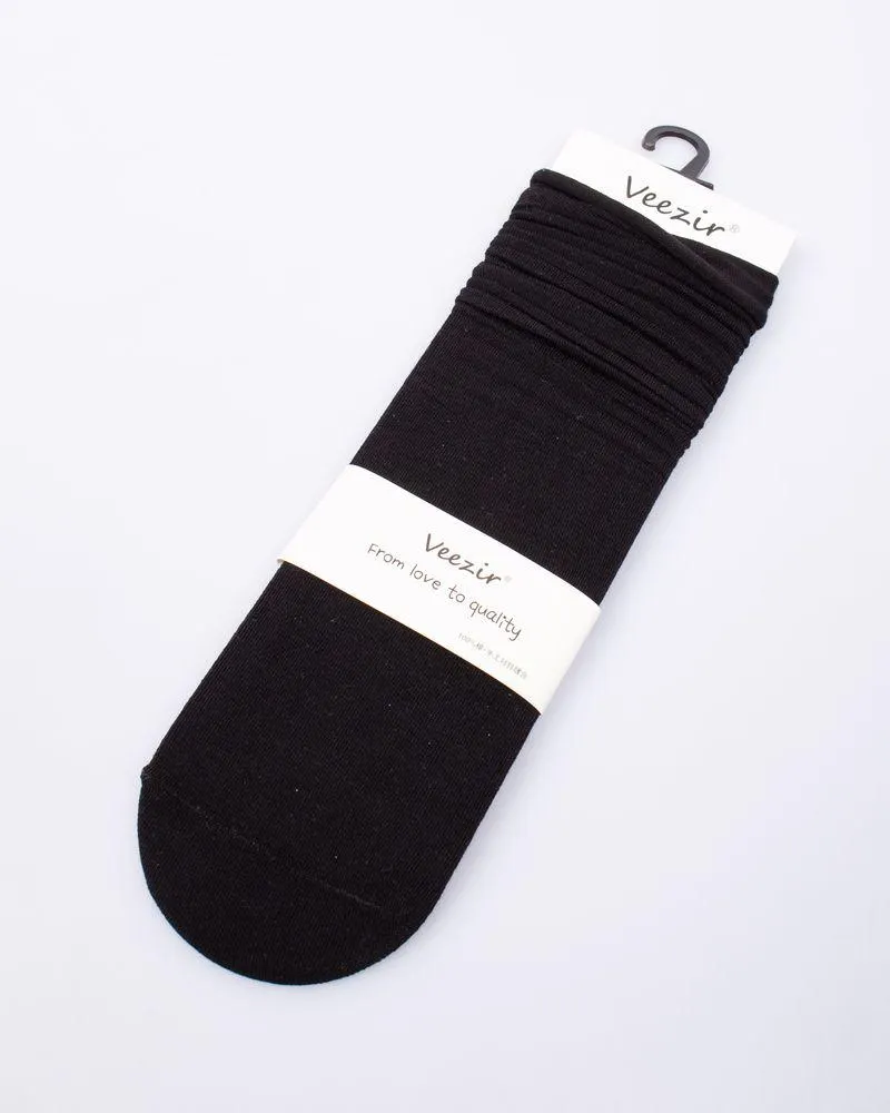 Sosete lungi negre pentru femei