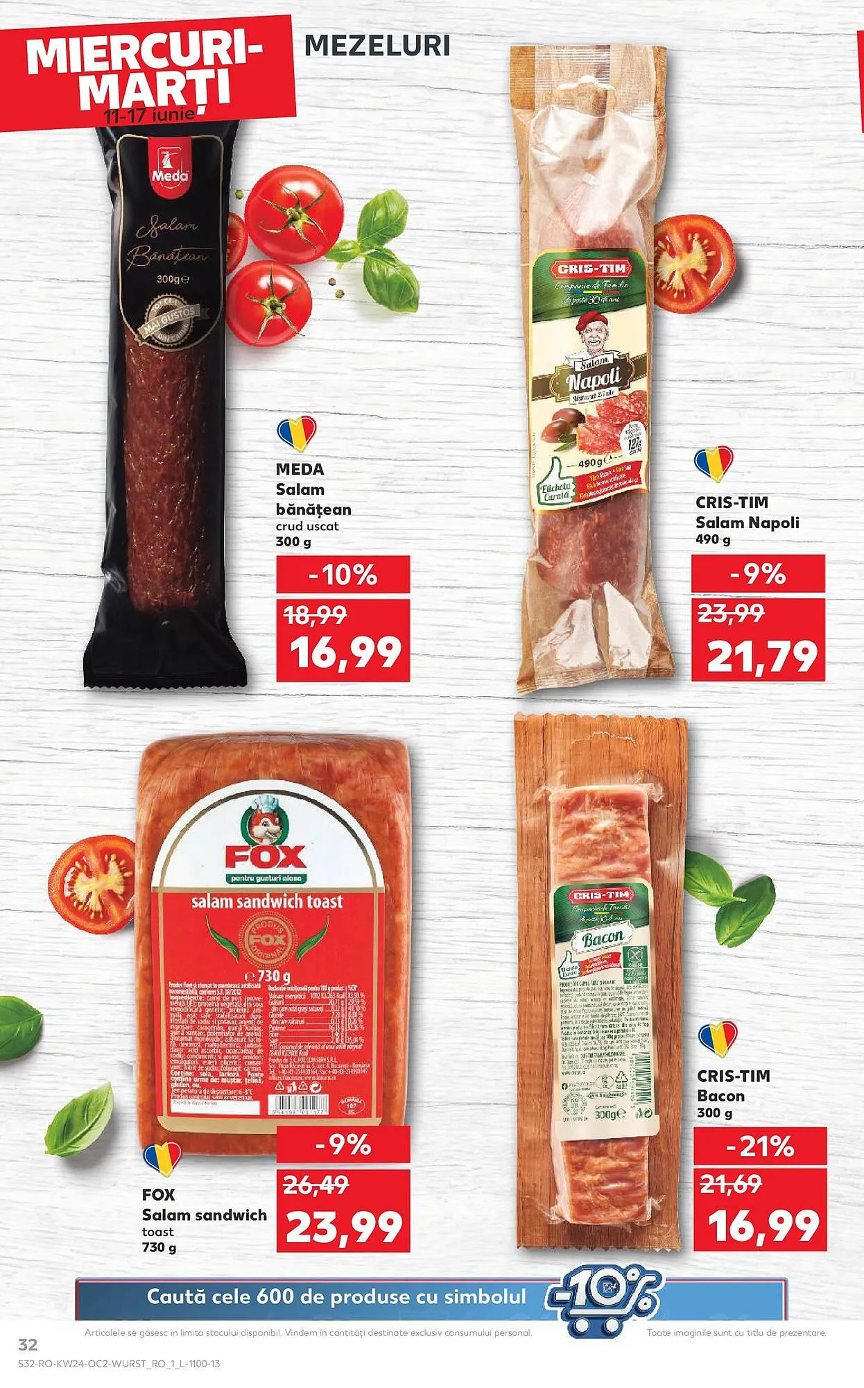 Catalog Catalog Kaufland de la 11 iunie până la 17 iunie 2025 - Revista Pagina 32