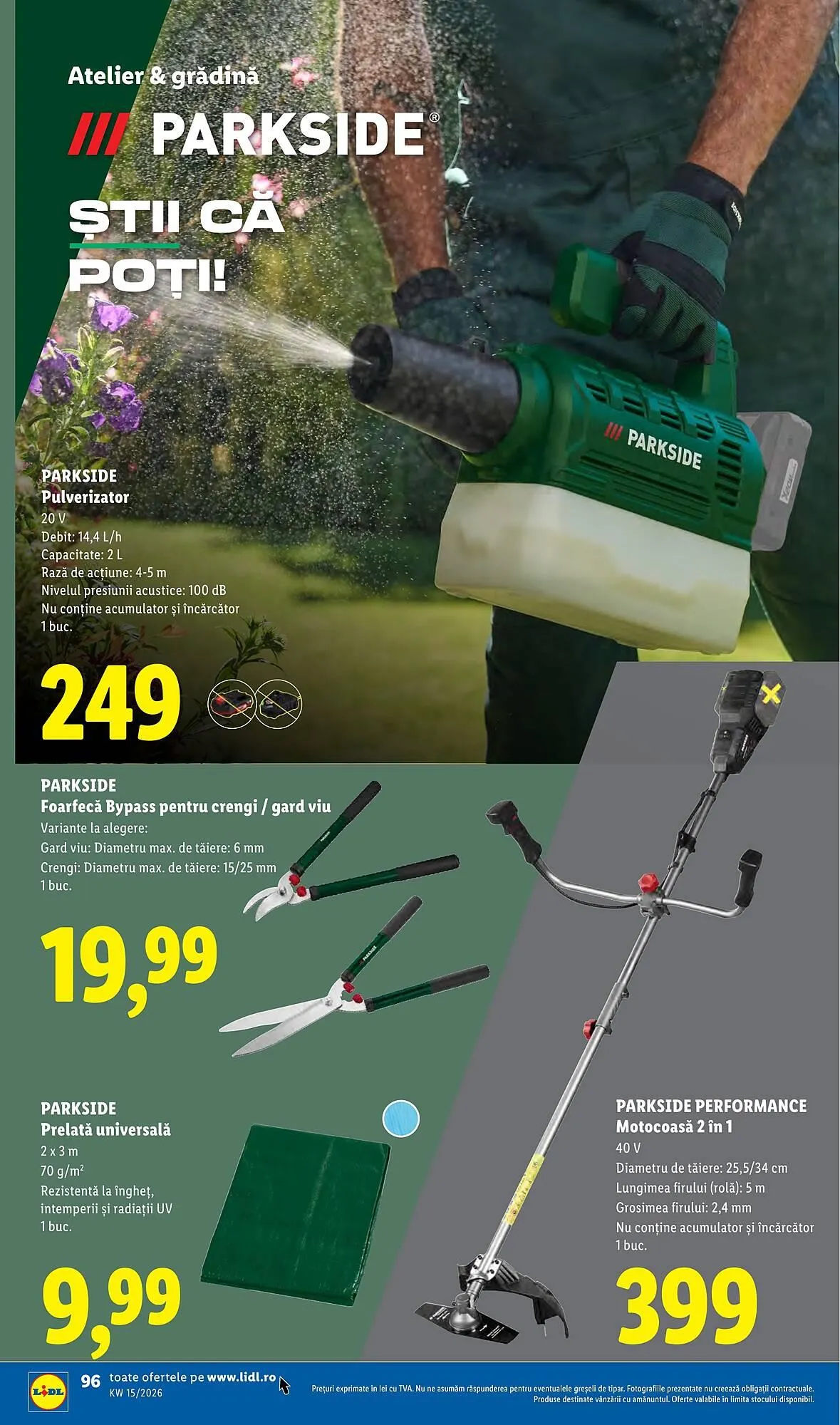 Catalog Catalog Lidl de la 6 aprilie până la 11 aprilie 2026 - Revista Pagina 96