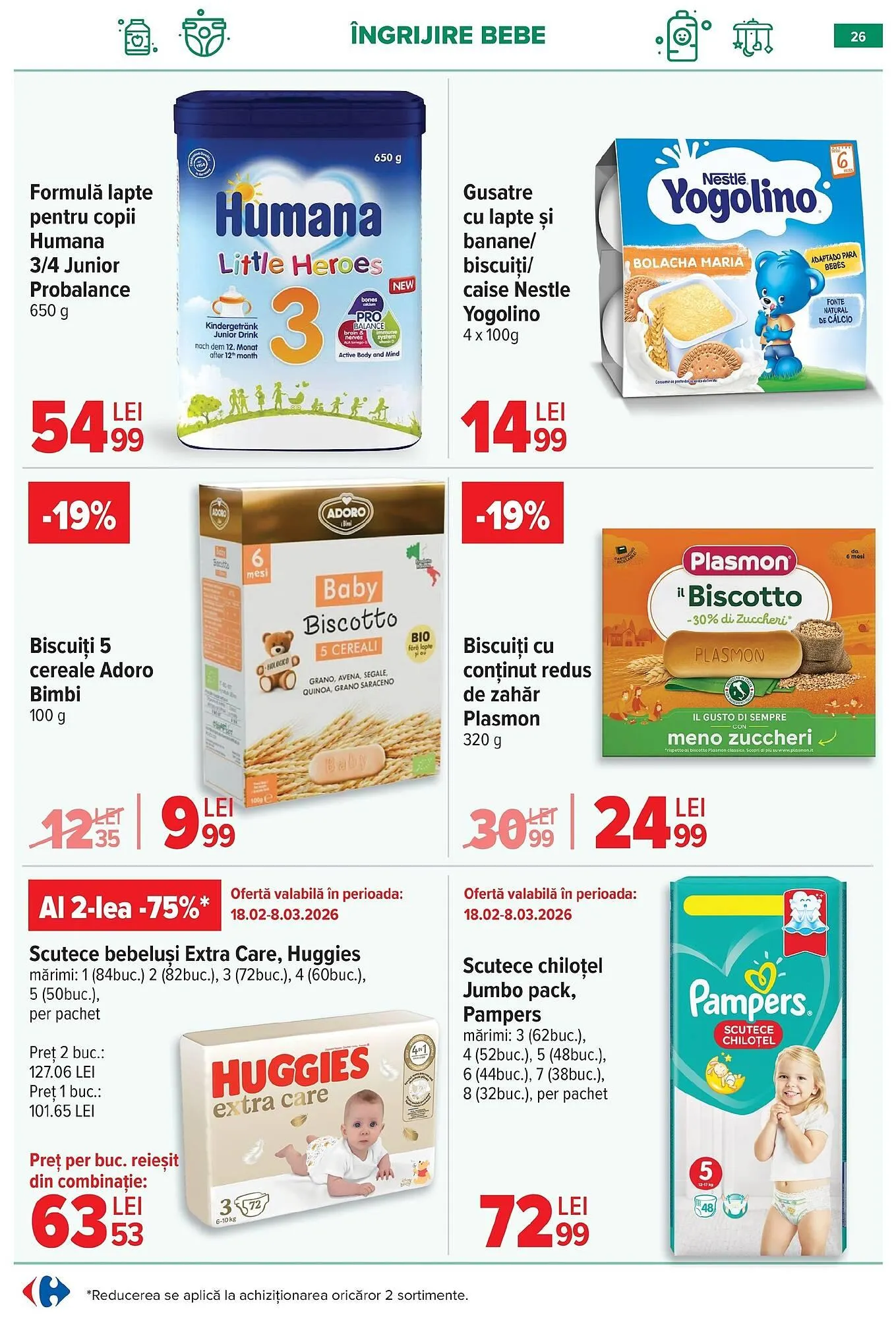 Catalog Catalog Carrefour de la 25 februarie până la 8 martie 2026 - Revista Pagina 27