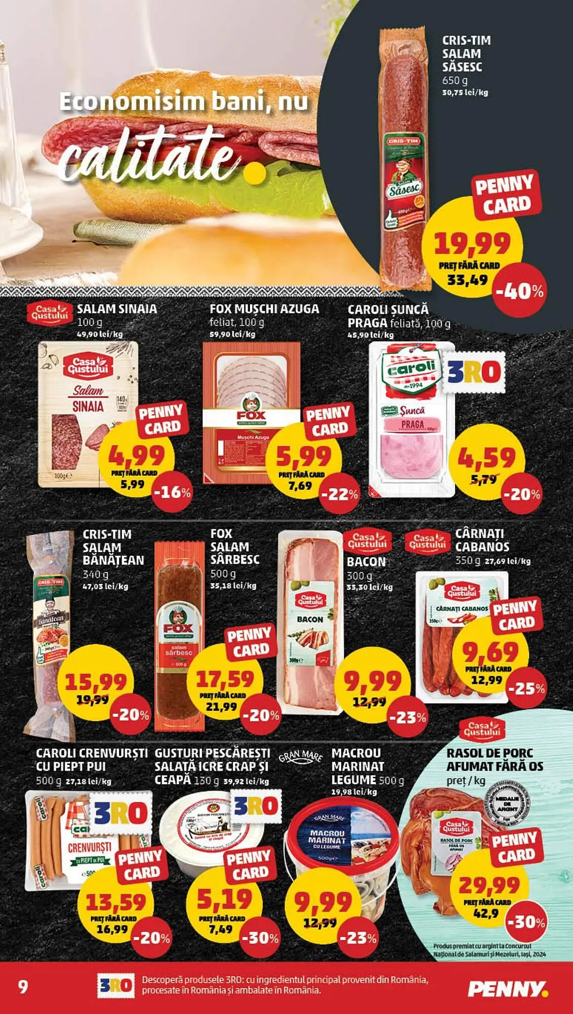 Catalog Catalog Penny de la 16 aprilie până la 22 aprilie 2025 - Revista Pagina 9