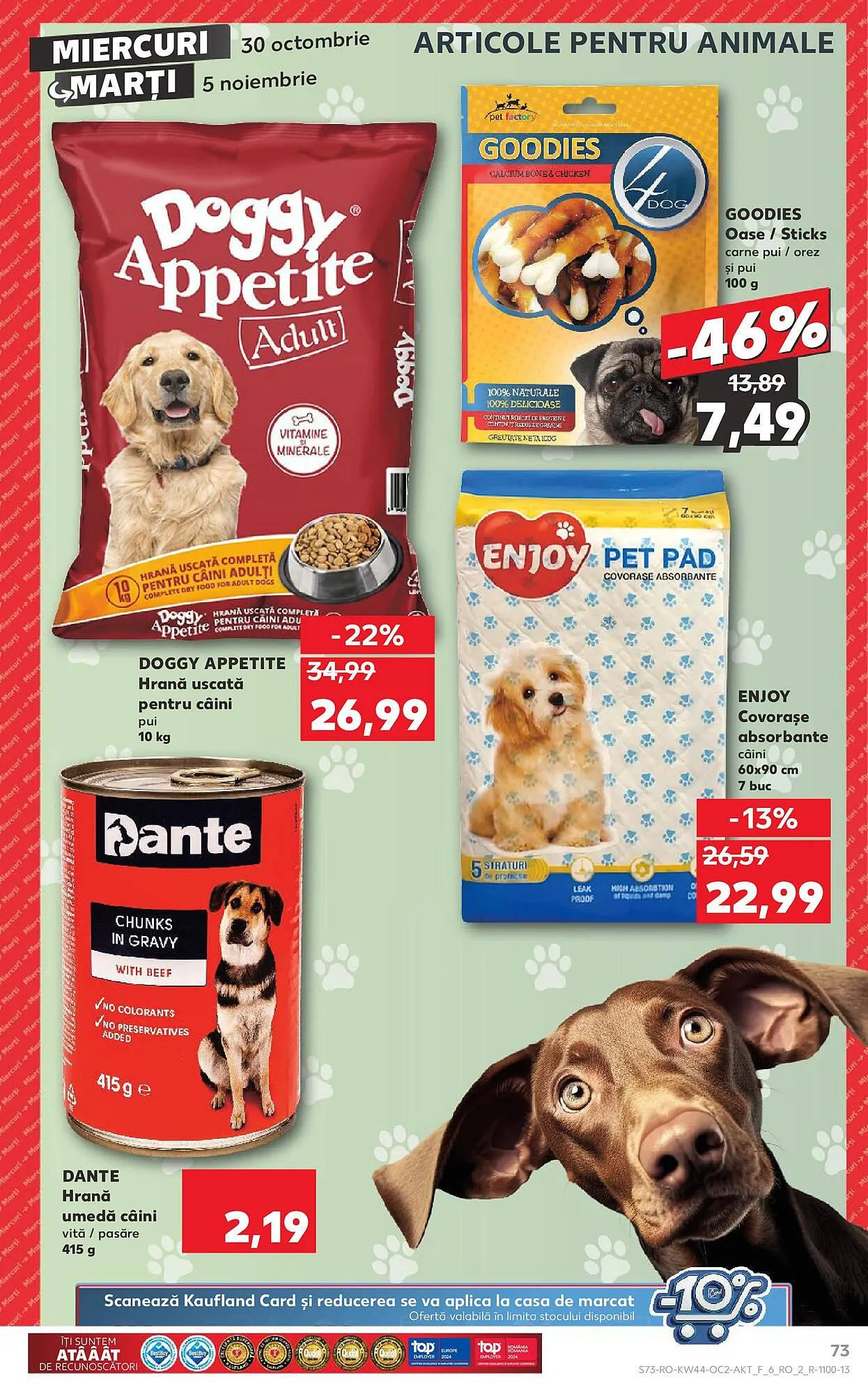 Catalog Catalog Kaufland de la 29 octombrie până la 3 noiembrie 2024 - Revista Pagina 73