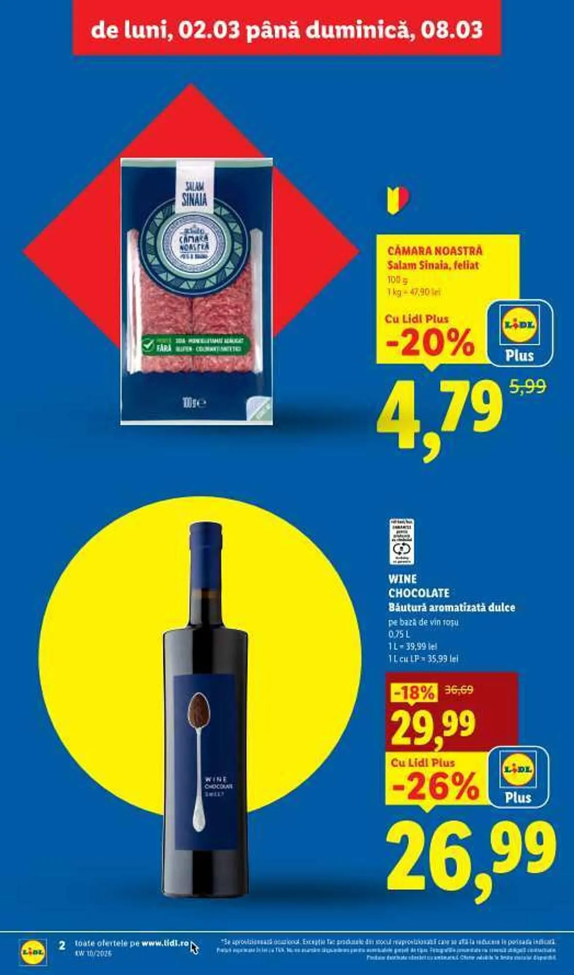 Catalog Catalog Lidl de la 2 martie până la 8 martie 2026 - Revista Pagina 2