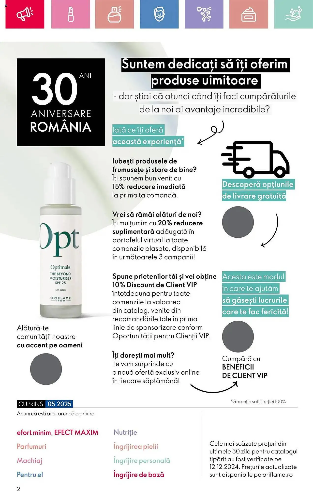Catalog Catalog Oriflame de la 23 martie până la 12 aprilie 2025 - Revista Pagina 2
