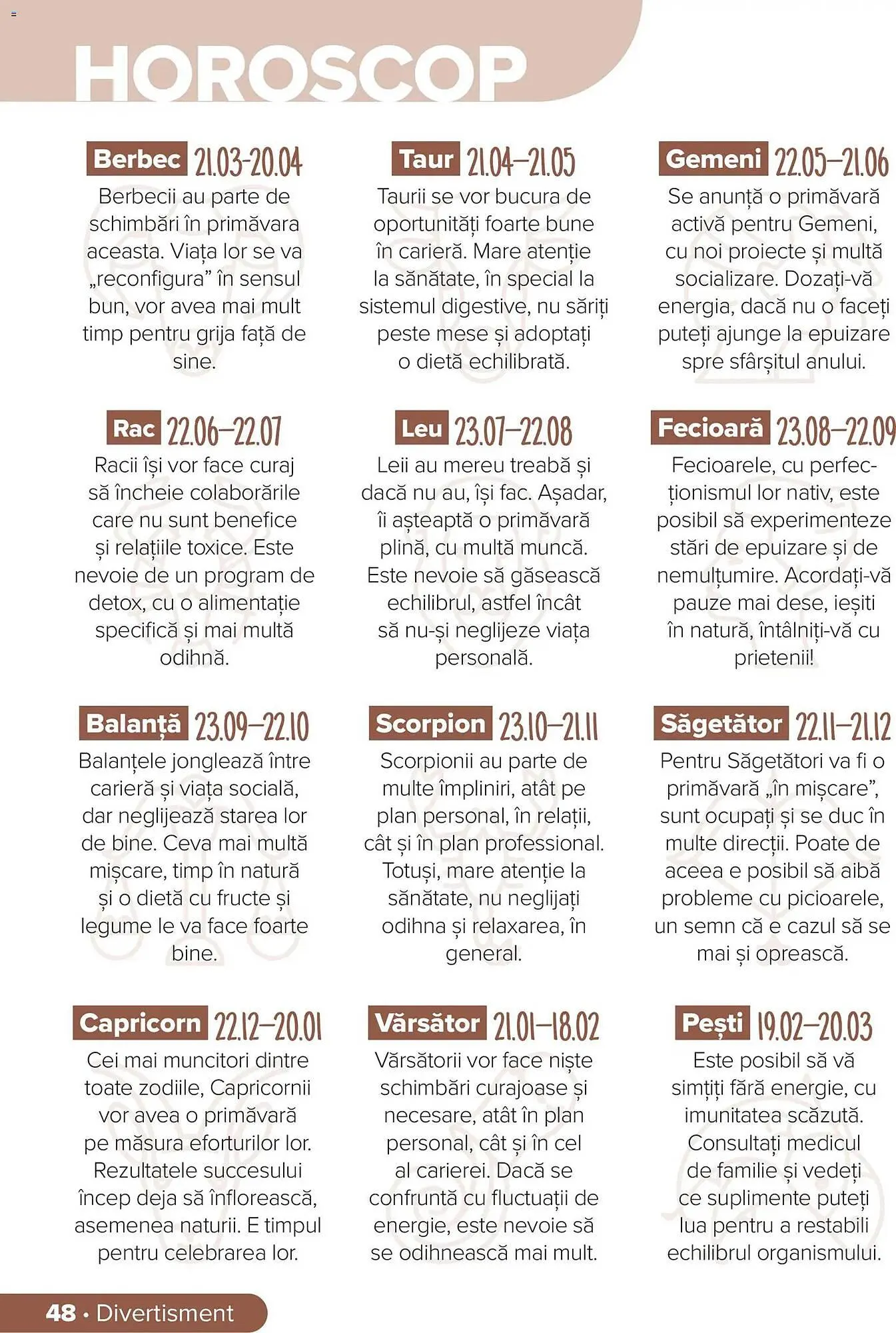 Catalog Catalog Dr.Max de la 28 februarie până la 31 mai 2026 - Revista Pagina 48