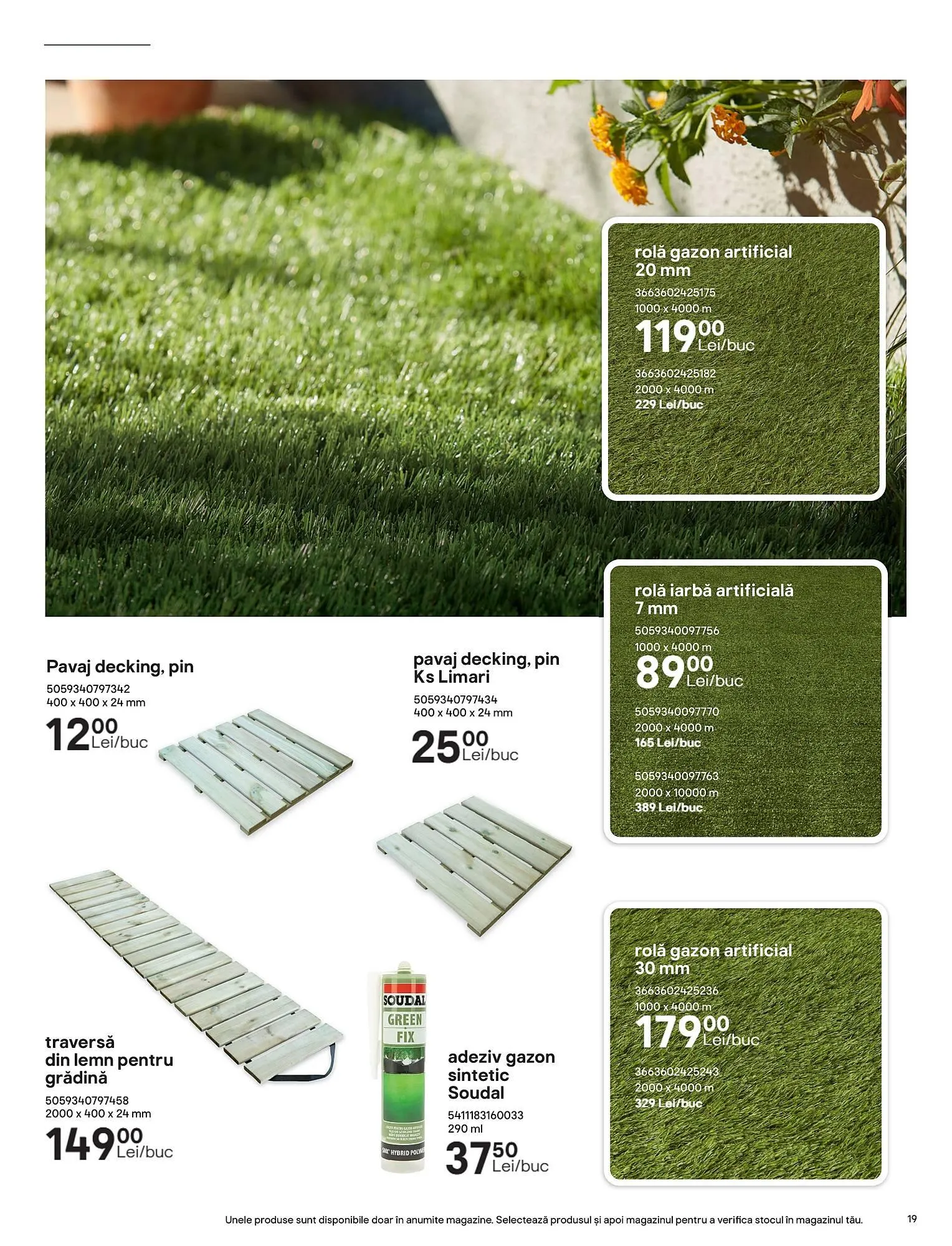 Catalog Catalog Brico Depôt de la 23 mai până la 31 octombrie 2025 - Revista Pagina 19