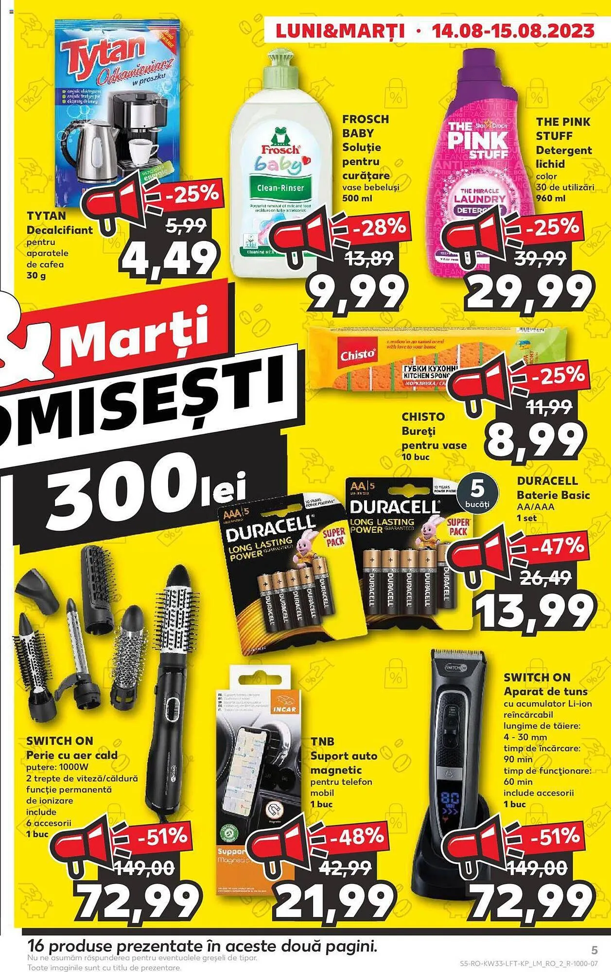 Catalog Kaufland catalog de la 16 august până la 22 august 2023 - Revista Pagina 5