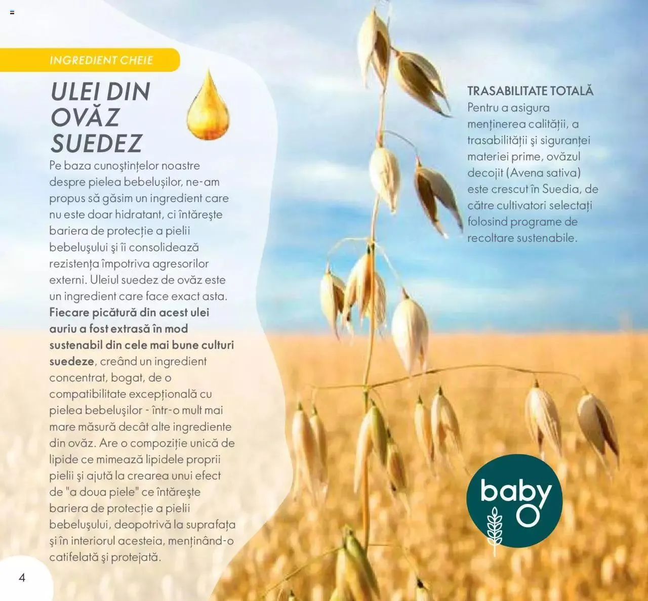 Catalog Oriflame catalog - Ghid Baby O de la 10 martie până la 31 decembrie 2023 - Revista Pagina 4