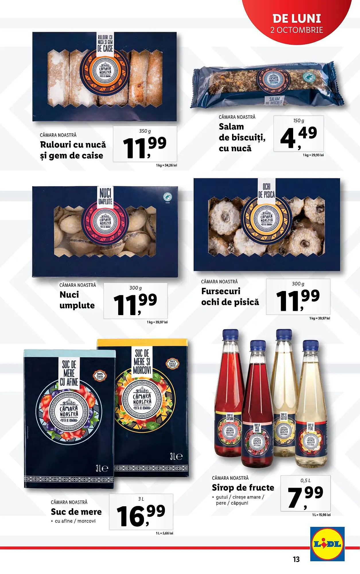Catalog Lidl catalog de la 2 octombrie până la 8 octombrie 2023 - Revista Pagina 13