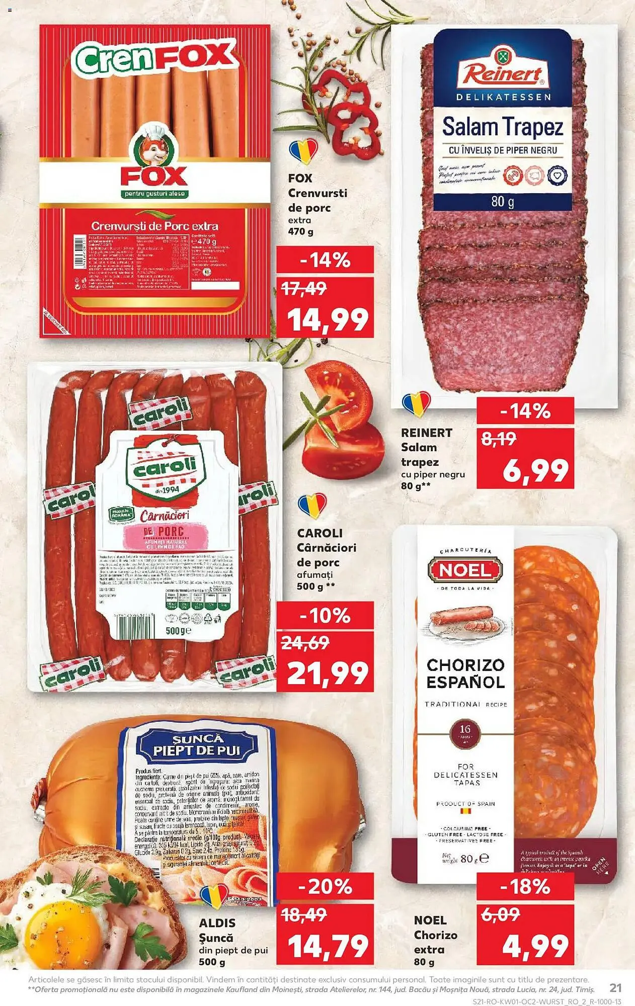 Catalog Catalog Kaufland de la 31 decembrie până la 6 ianuarie 2026 - Revista Pagina 21