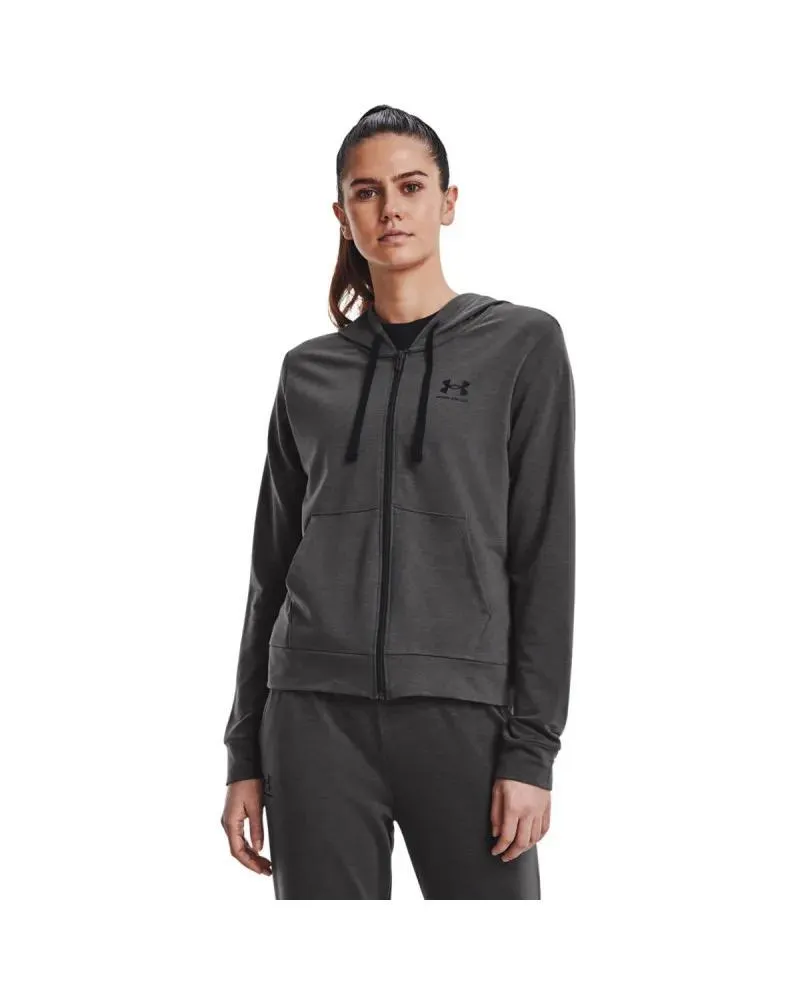 Hanorac Dama RIVAL TERRY FZ HOODIE Under Armour