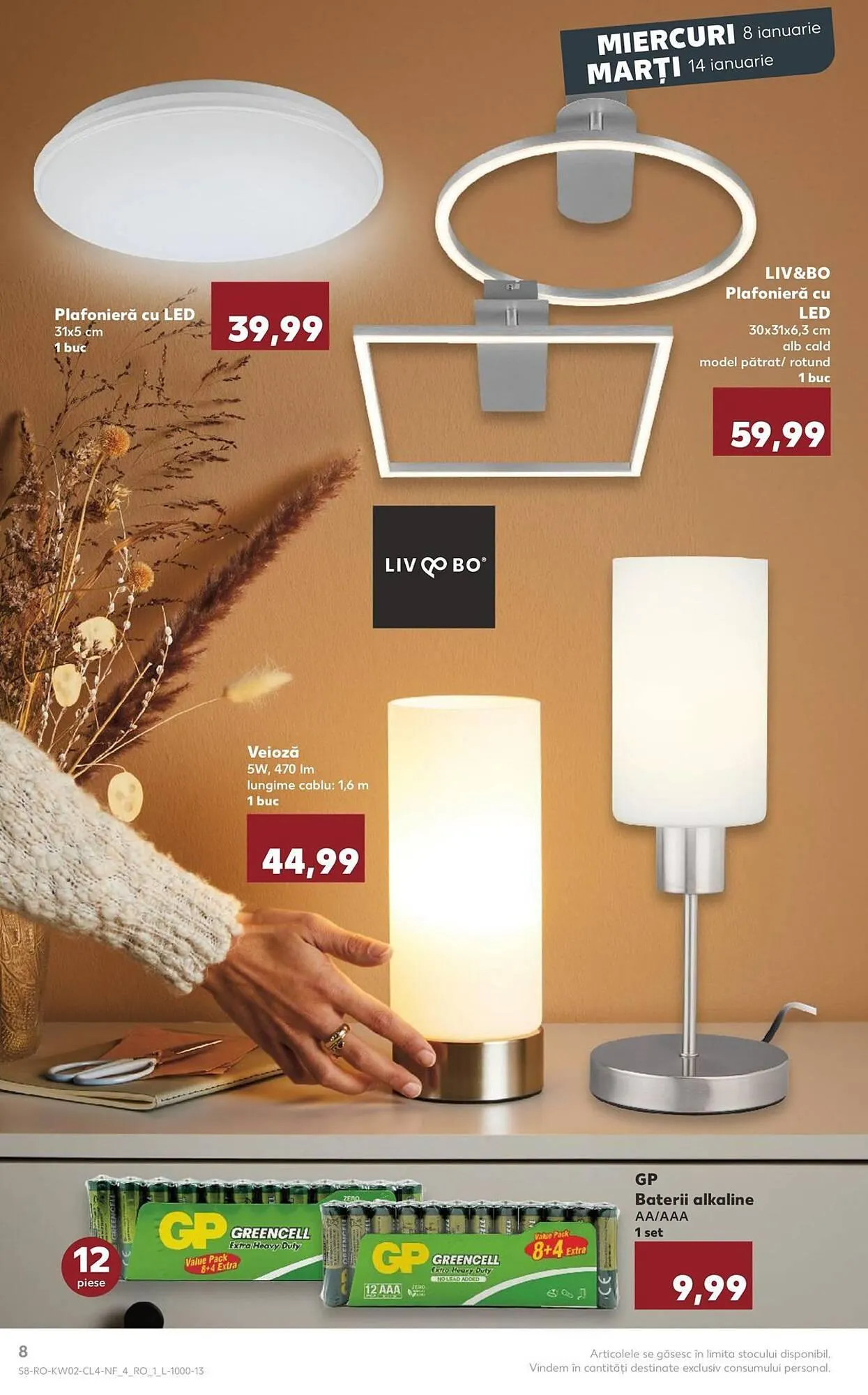 Catalog Catalog Kaufland de la 8 ianuarie până la 14 ianuarie 2025 - Revista Pagina 8