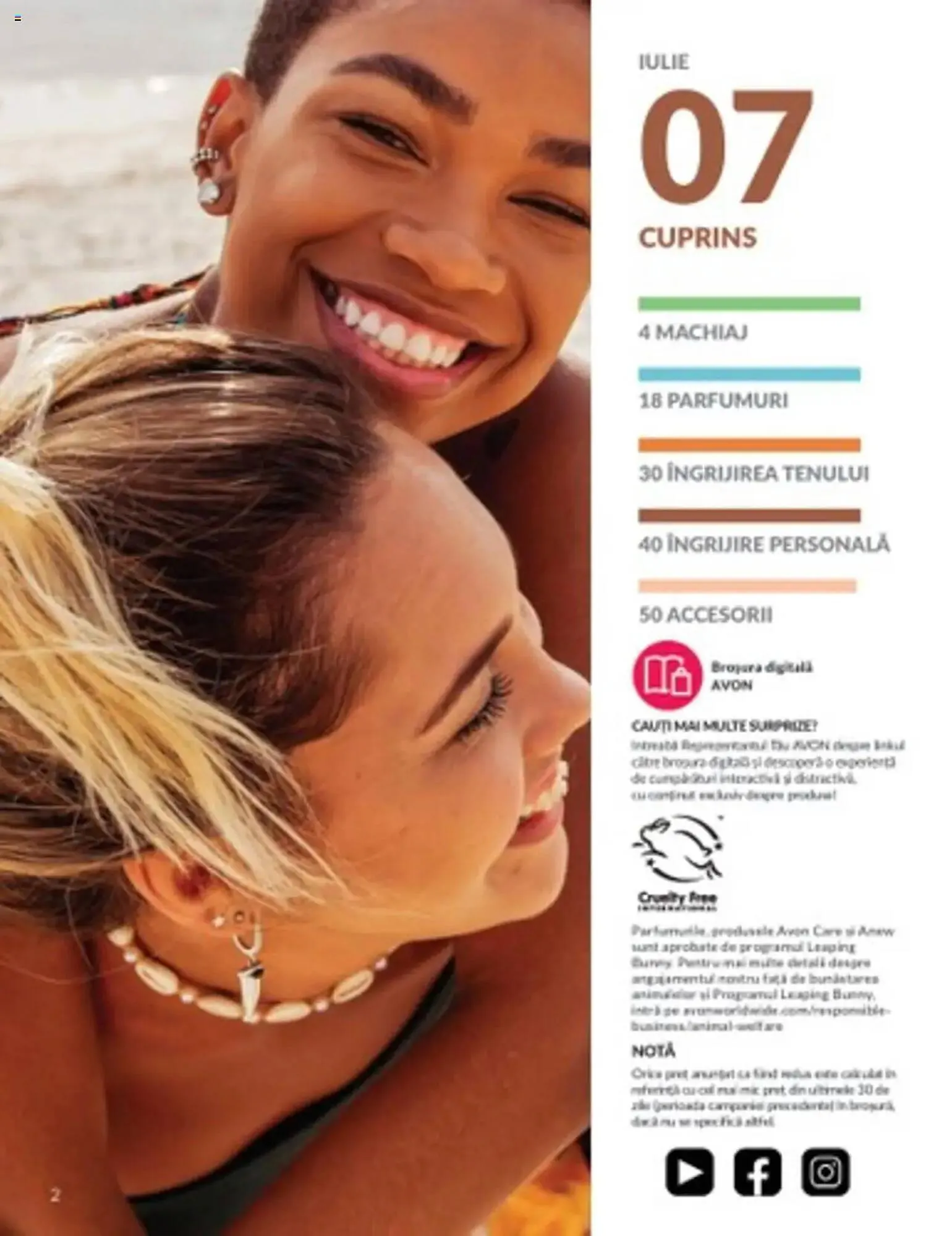 Catalog Catalog Avon de la 30 iunie până la 31 iulie 2025 - Revista Pagina 2