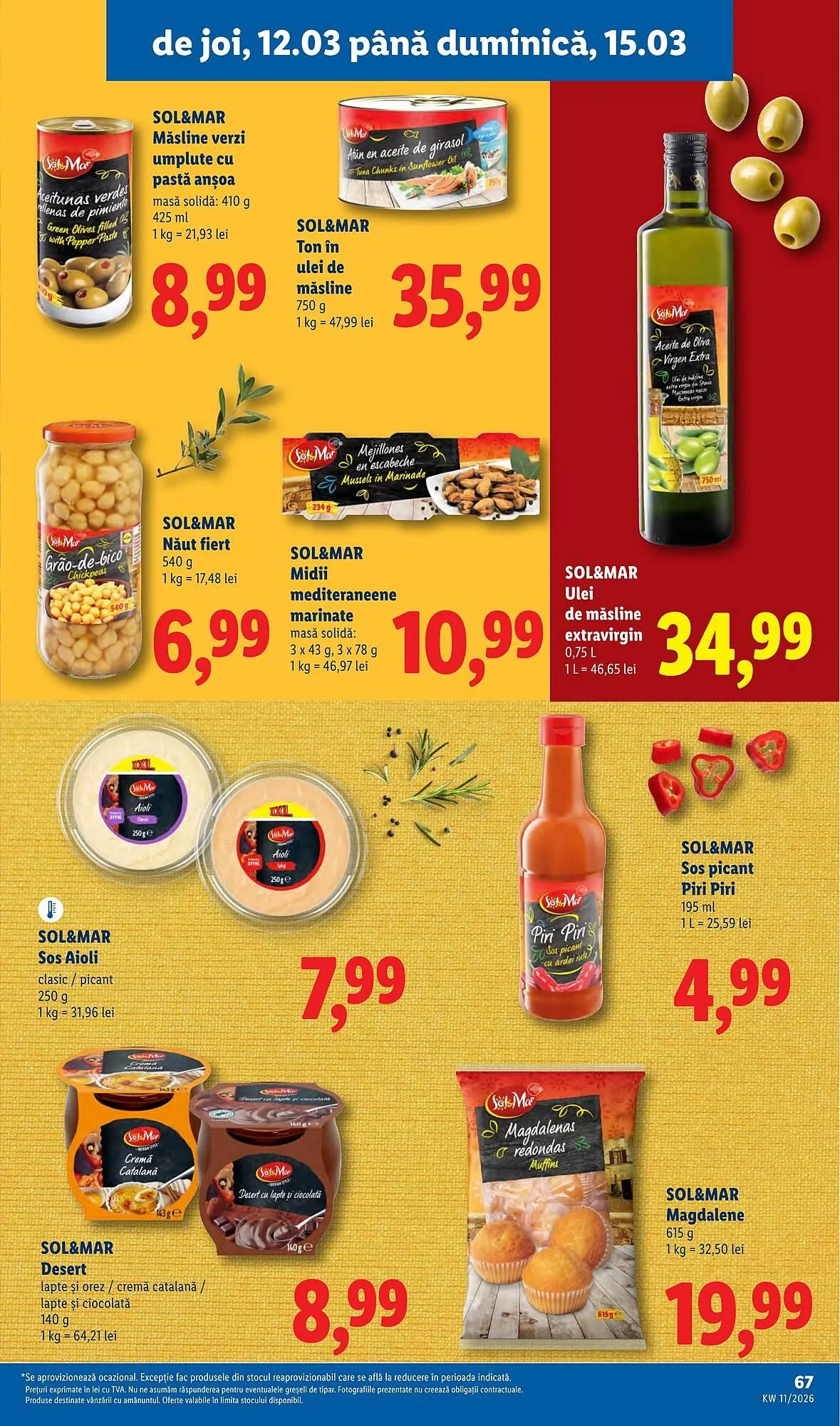 Catalog Catalog Lidl de la 9 martie până la 15 martie 2026 - Revista Pagina 67