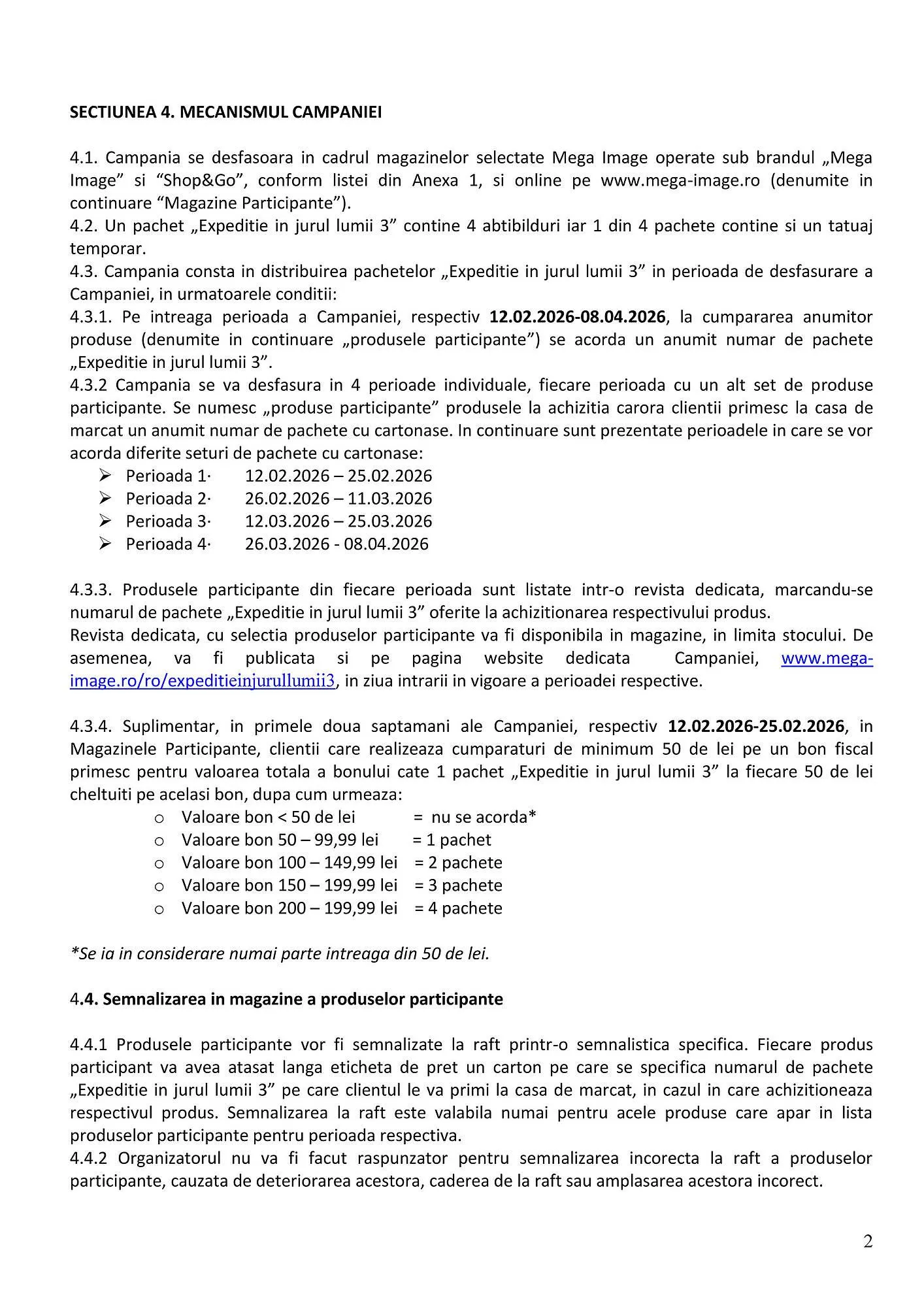 Catalog Catalog Mega Image de la 12 februarie până la 8 martie 2026 - Revista Pagina 2