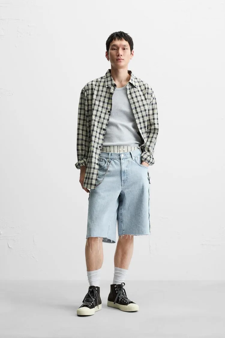 BERMUDE DENIM BAGGY FIT