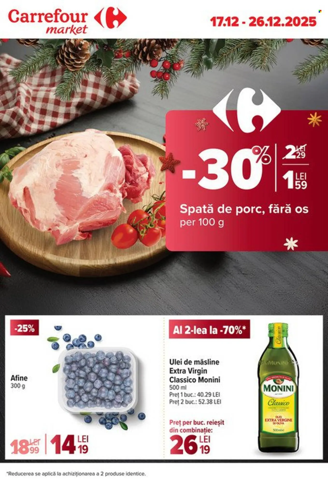 Catalog Catalog Carrefour Market de la 17 decembrie până la 26 decembrie 2025 - Revista Pagina 1