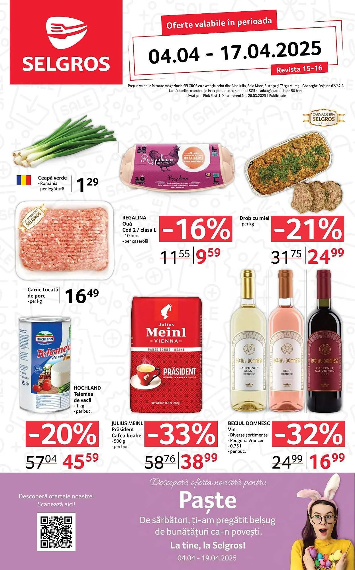 Catalog Catalog Selgros de la 4 aprilie până la 17 aprilie 2025 - Revista Pagina 1