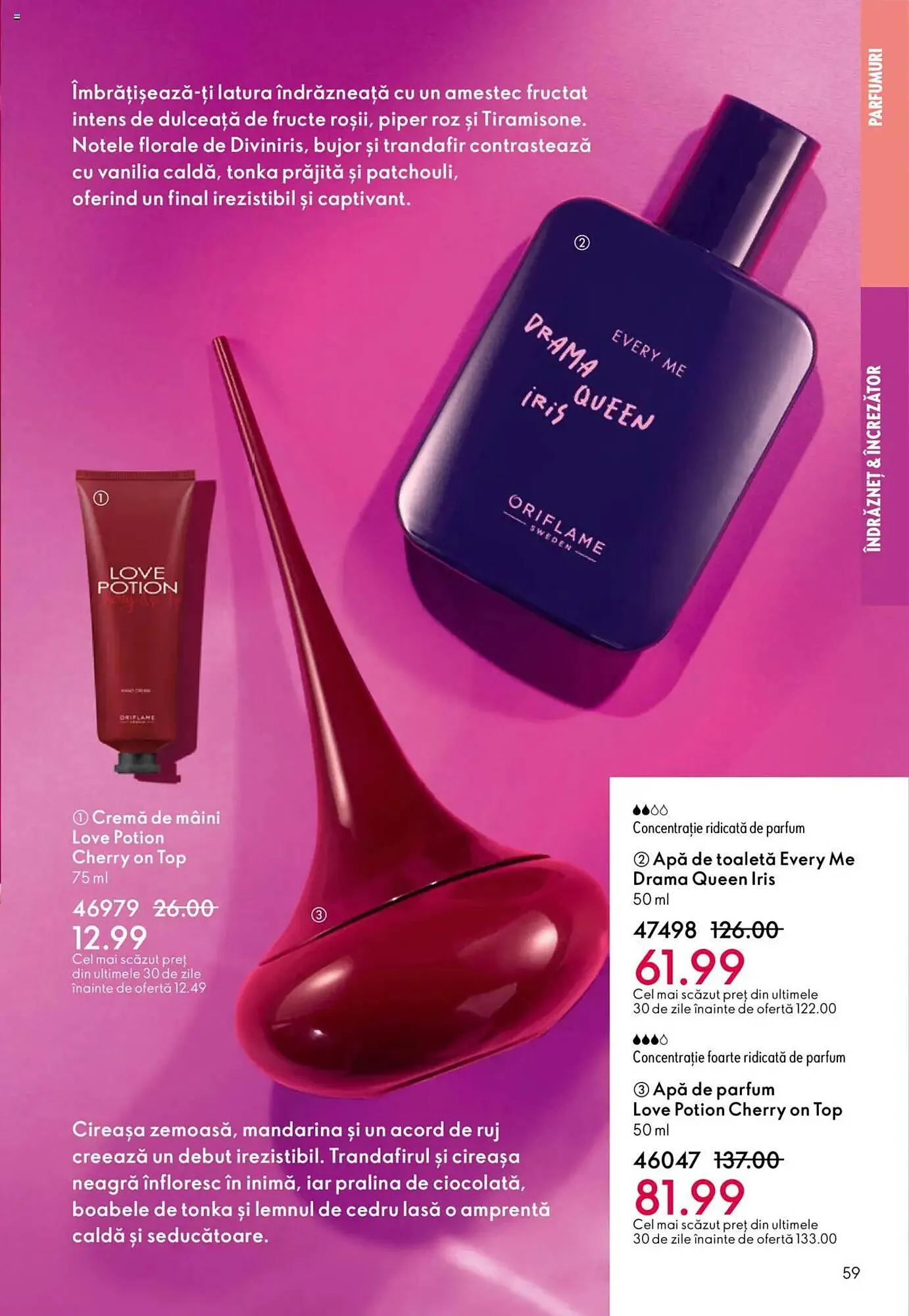 Catalog Catalog Oriflame de la 30 septembrie până la 21 octombrie 2025 - Revista Pagina 59