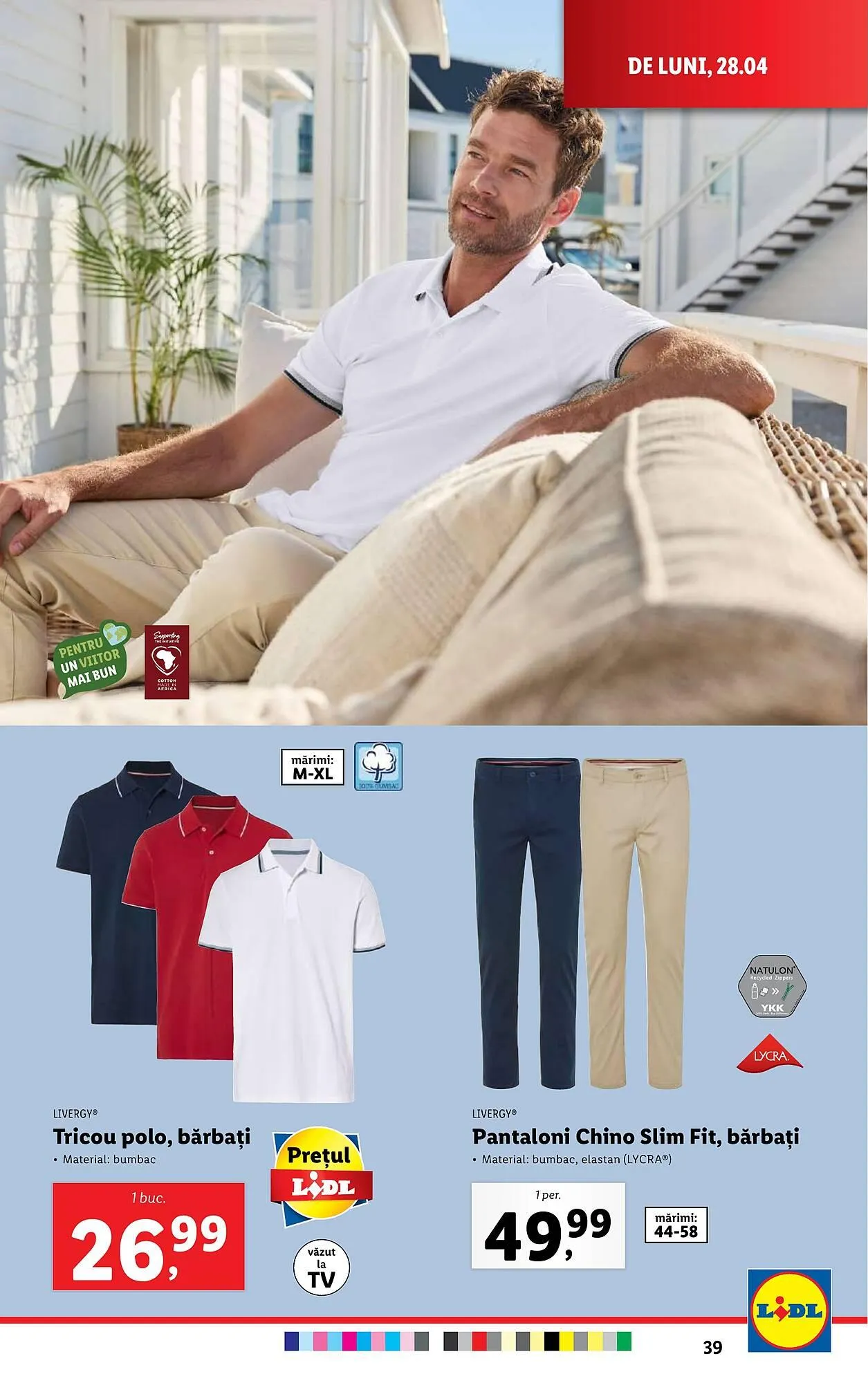 Catalog Catalog Lidl de la 22 aprilie până la 27 aprilie 2025 - Revista Pagina 39