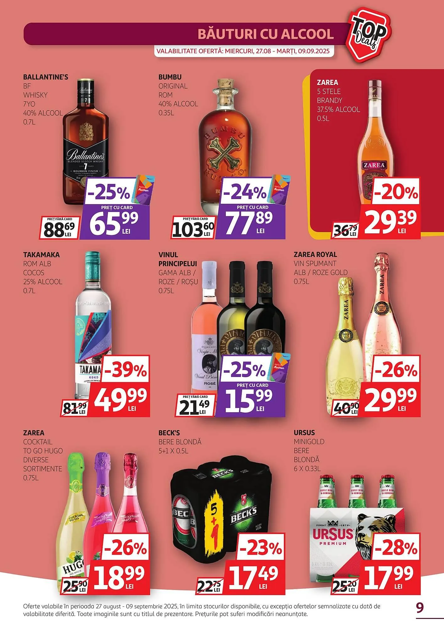 Catalog Catalog Auchan de la 27 august până la 9 septembrie 2025 - Revista Pagina 9