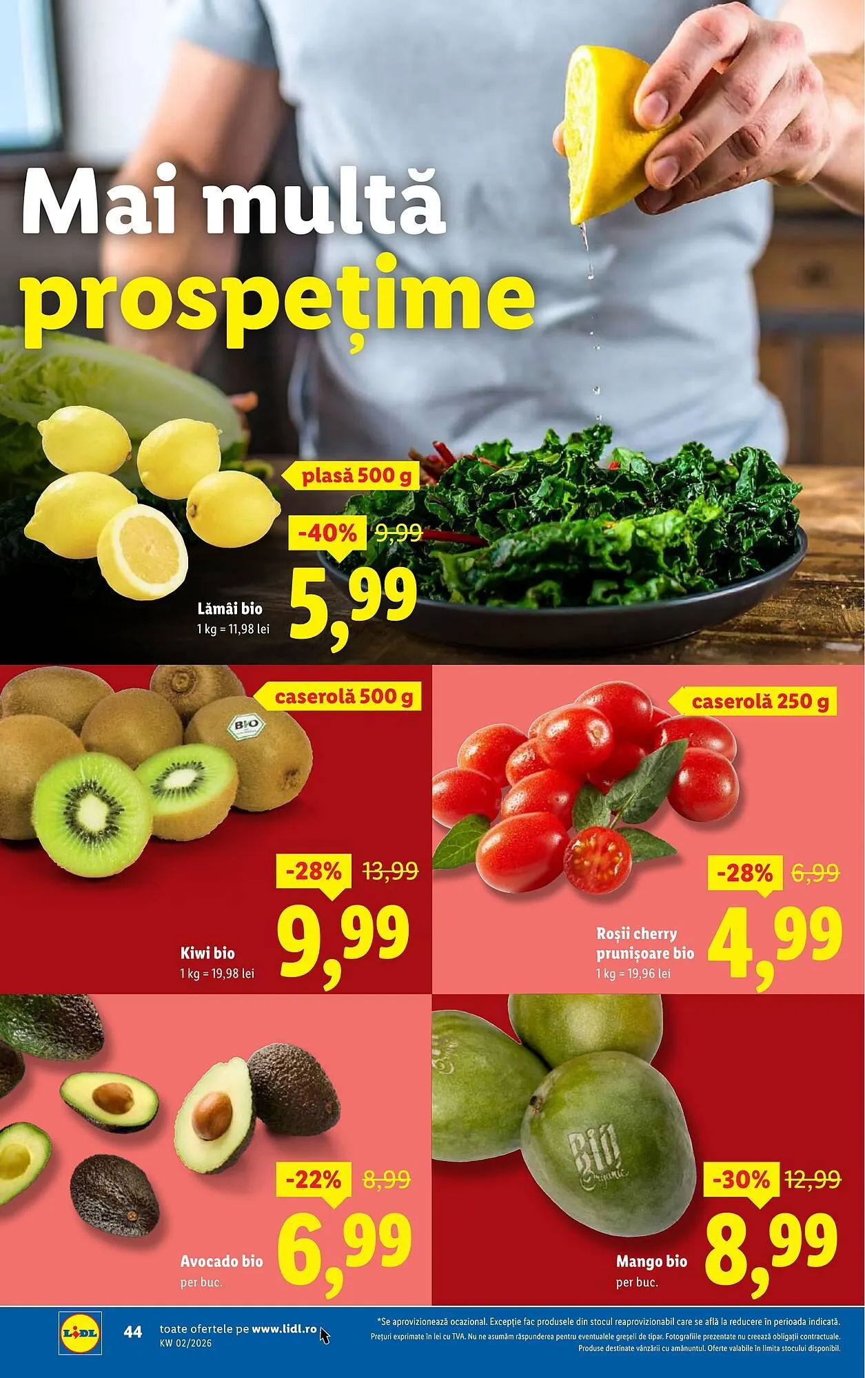 Catalog Catalog Lidl de la 5 ianuarie până la 11 ianuarie 2026 - Revista Pagina 44