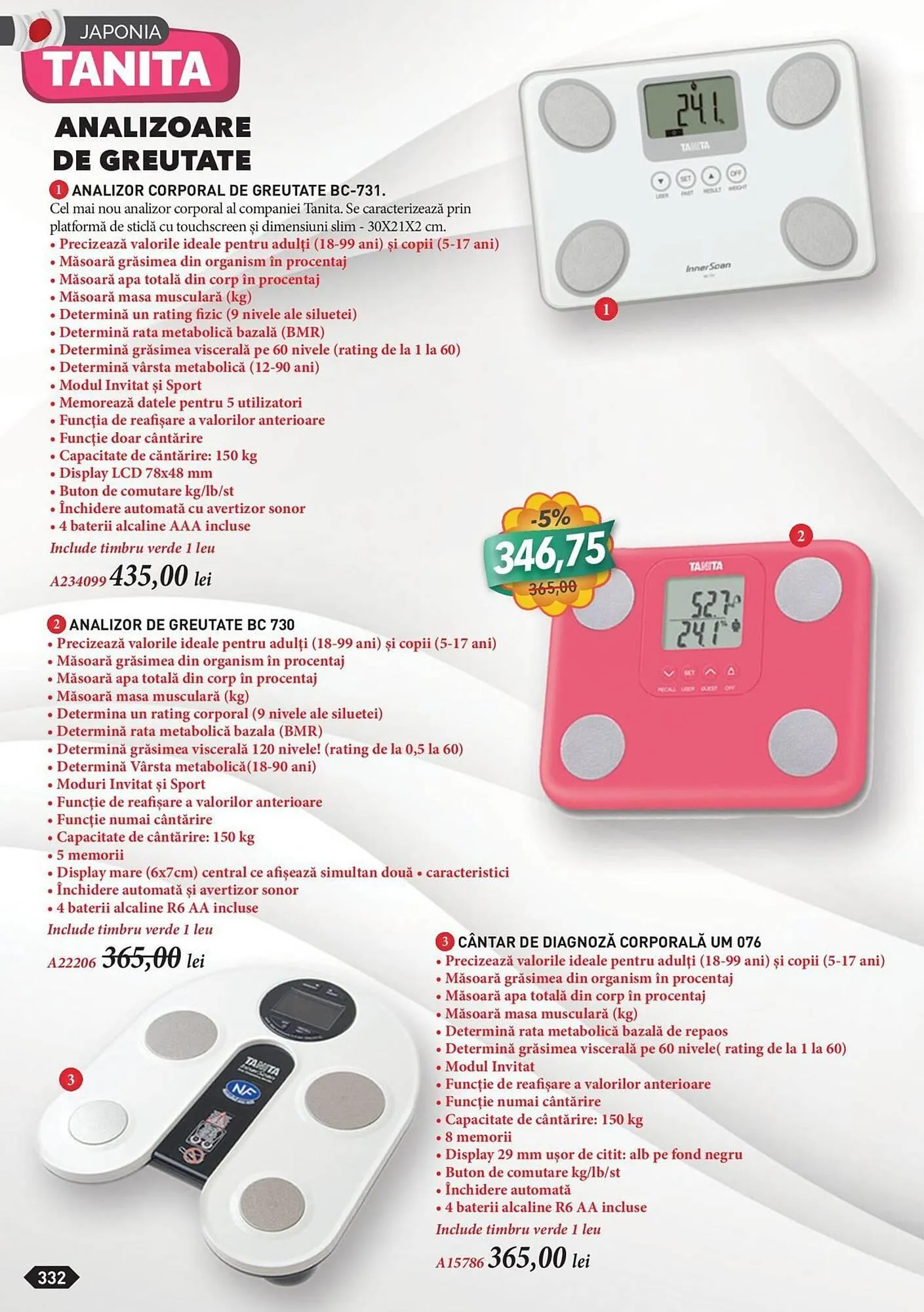 Catalog Infinity catalog de la 5 martie până la 30 aprilie 2024 - Revista Pagina 334