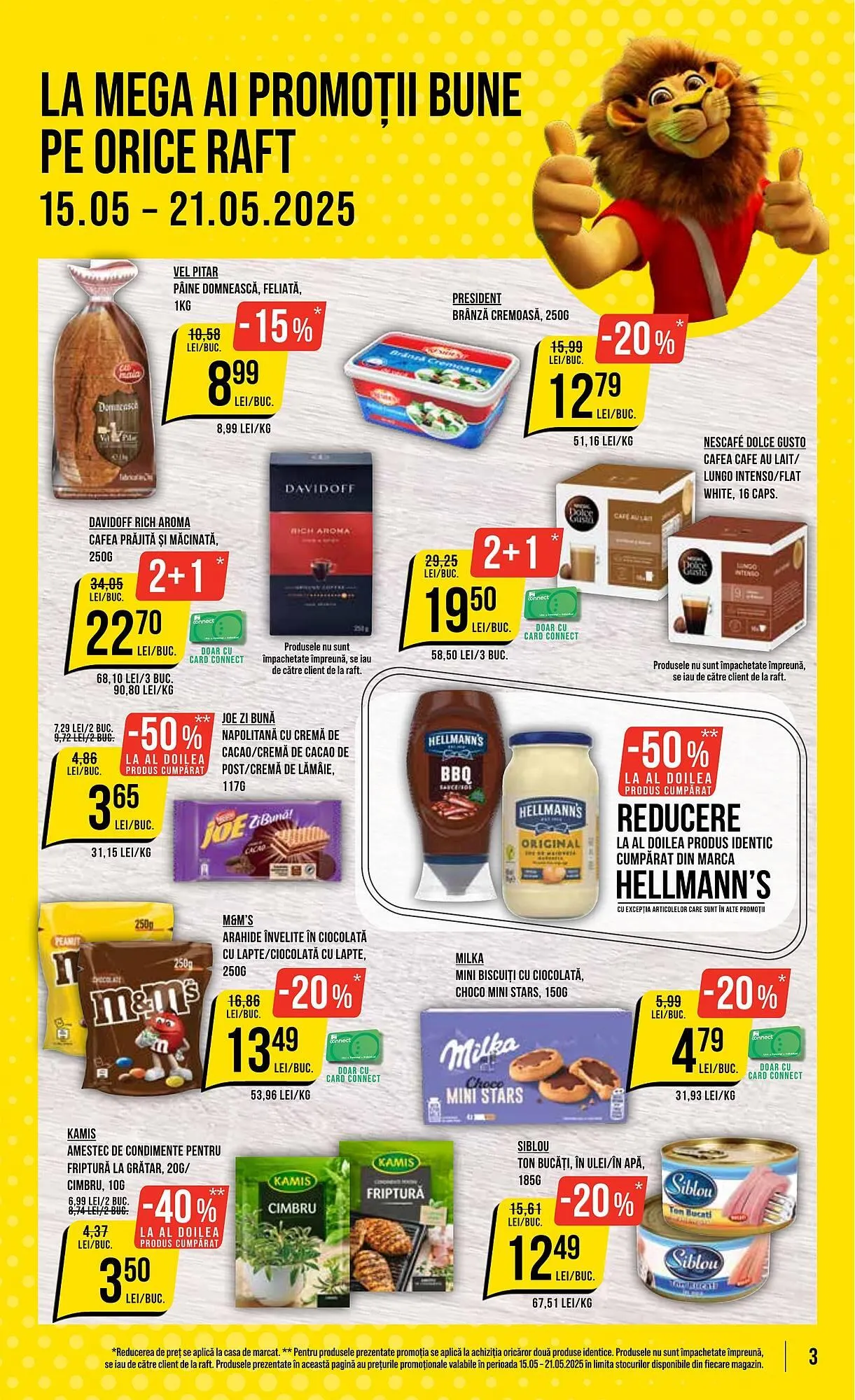 Catalog Catalog Mega Image de la 15 mai până la 21 mai 2025 - Revista Pagina 3