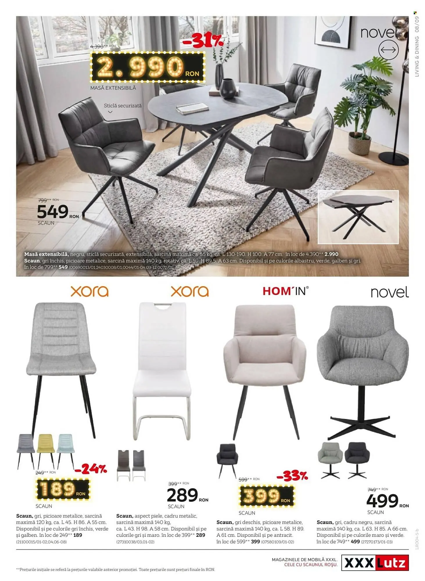 Catalog Catalog XXXLutz de la 14 aprilie până la 4 mai 2025 - Revista Pagina 9