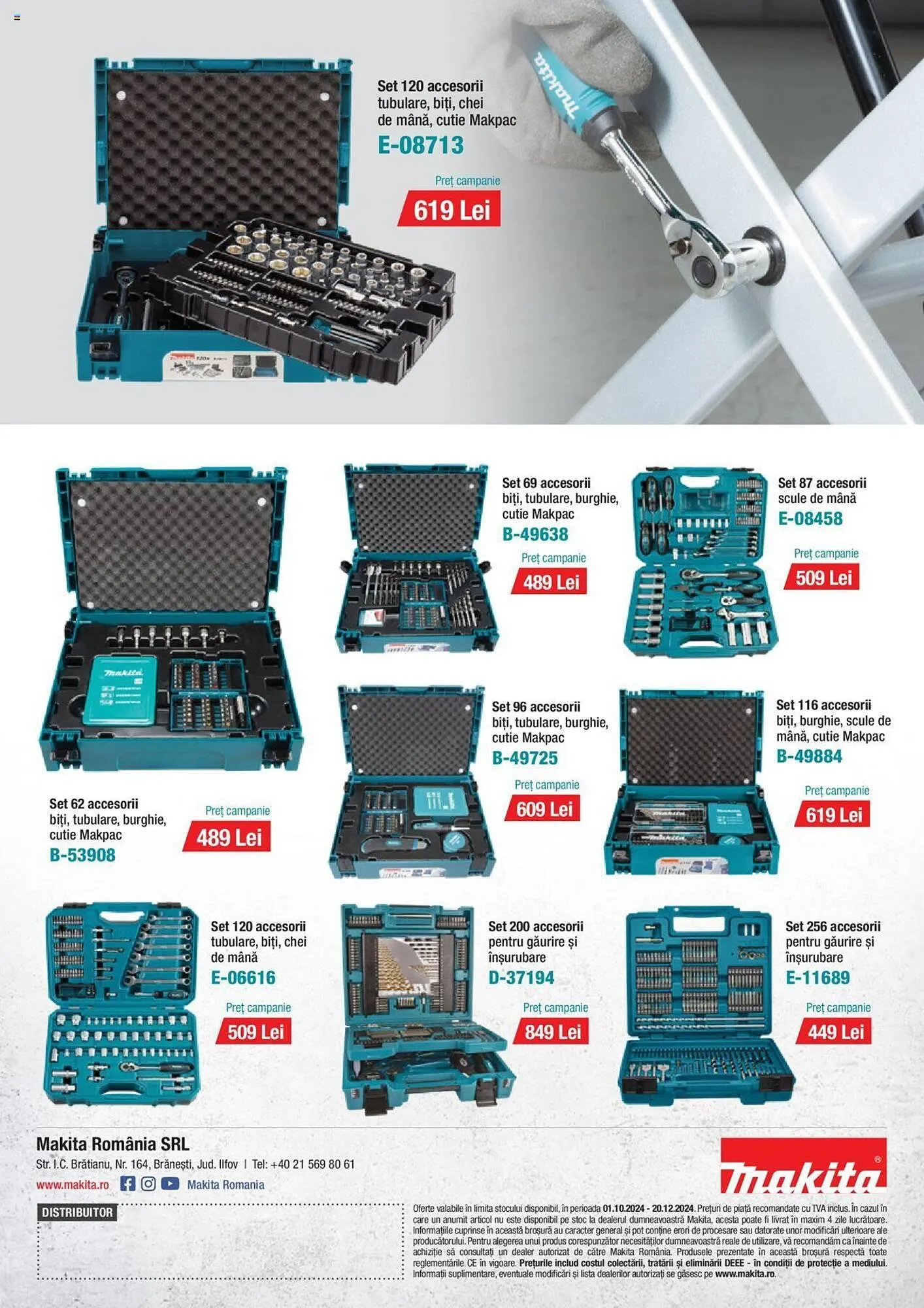 Catalog Catalog Makita de la 1 octombrie până la 20 decembrie 2024 - Revista Pagina 32