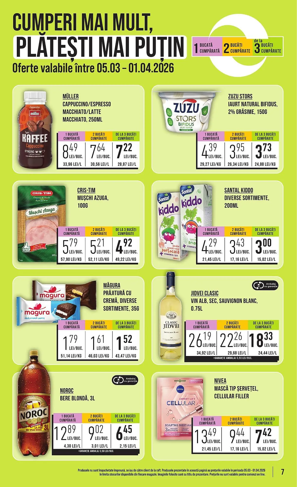 Catalog Catalog Mega Image de la 19 martie până la 25 martie 2026 - Revista Pagina 7