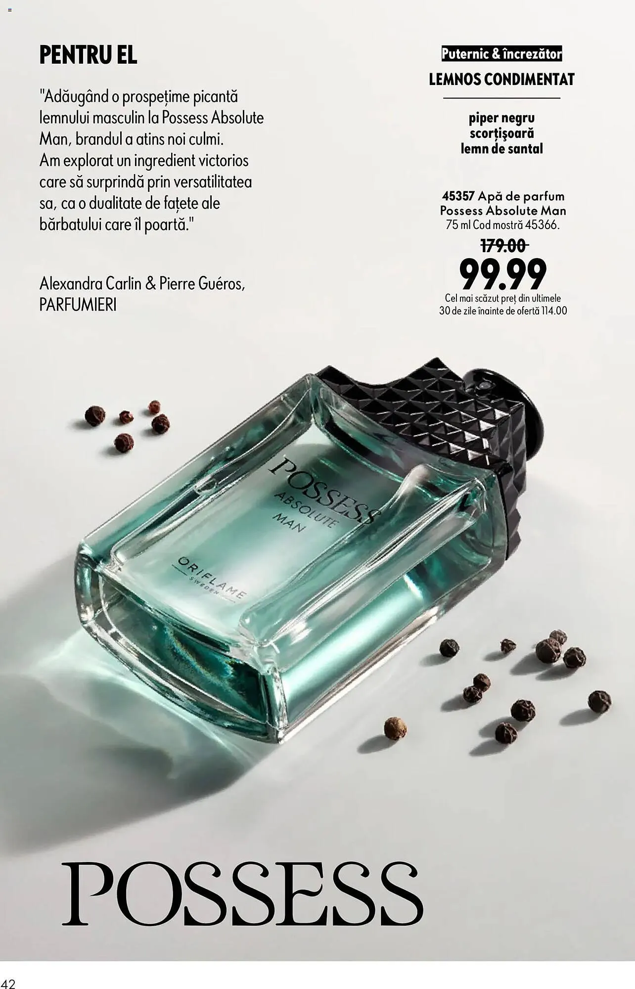 Catalog Catalog Oriflame de la 17 iunie până la 7 iulie 2026 - Revista Pagina 42