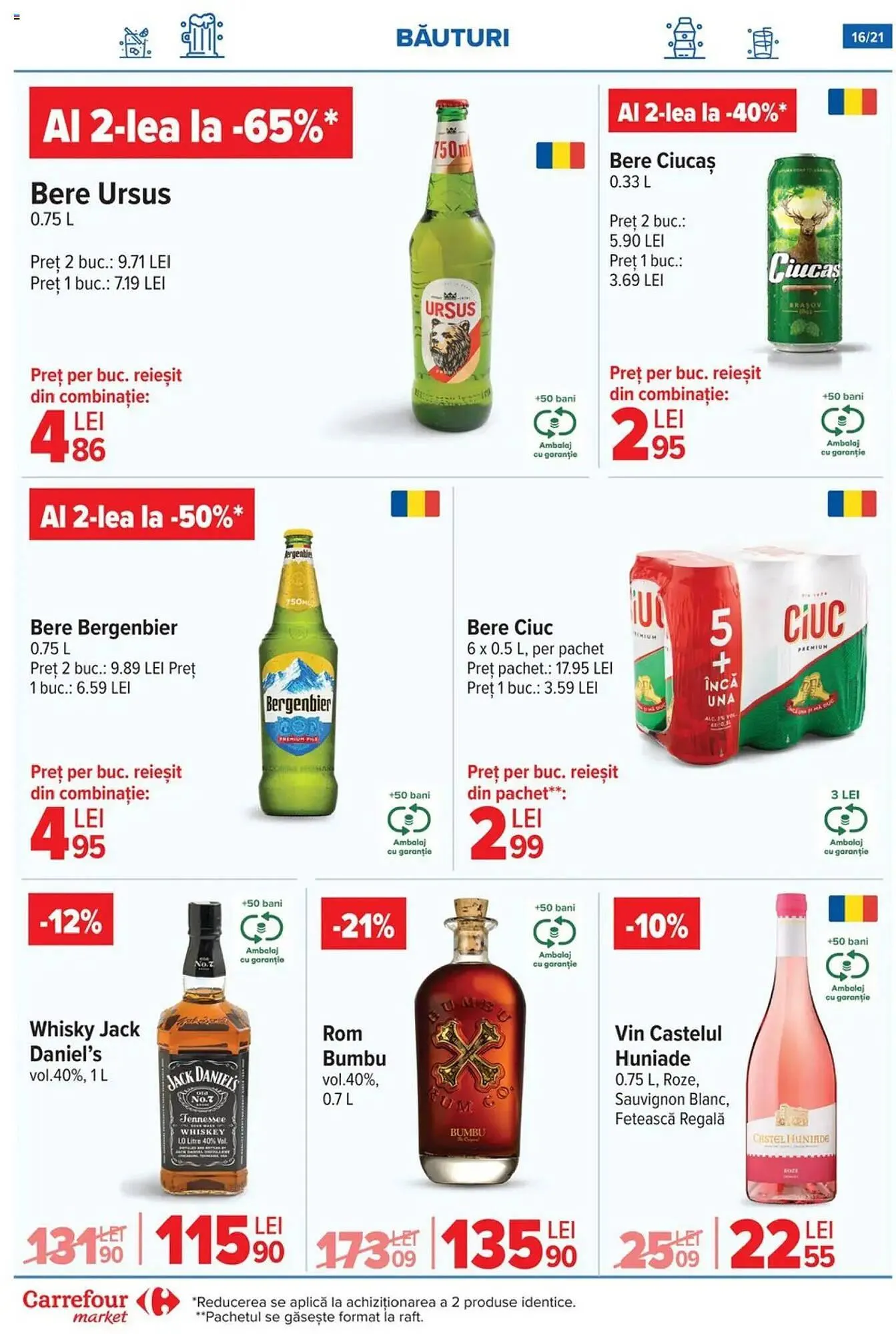 Catalog Catalog Carrefour Market de la 25 iunie până la 1 iulie 2025 - Revista Pagina 16