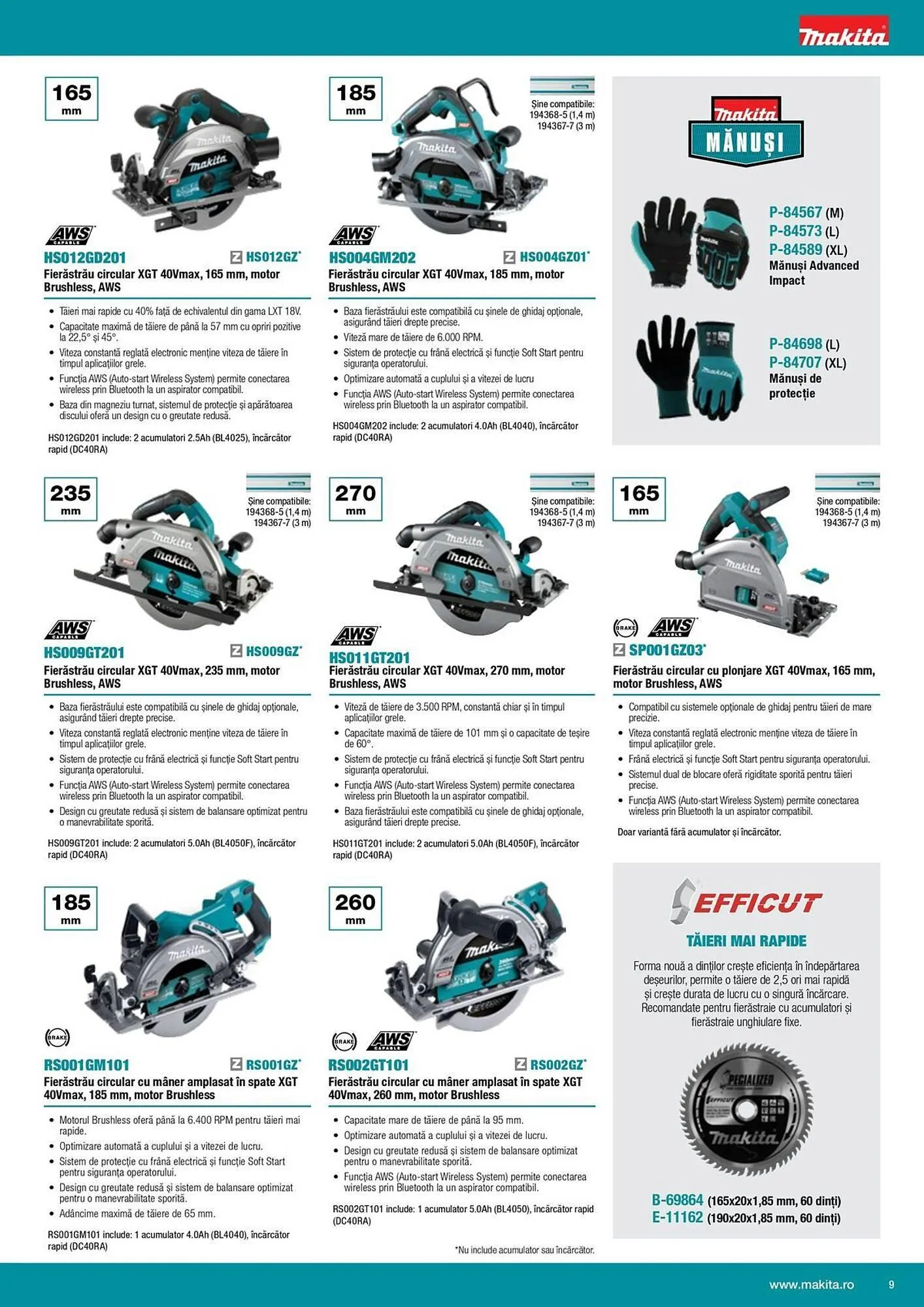 Catalog Catalog Makita de la 11 aprilie până la 28 octombrie 2025 - Revista Pagina 9