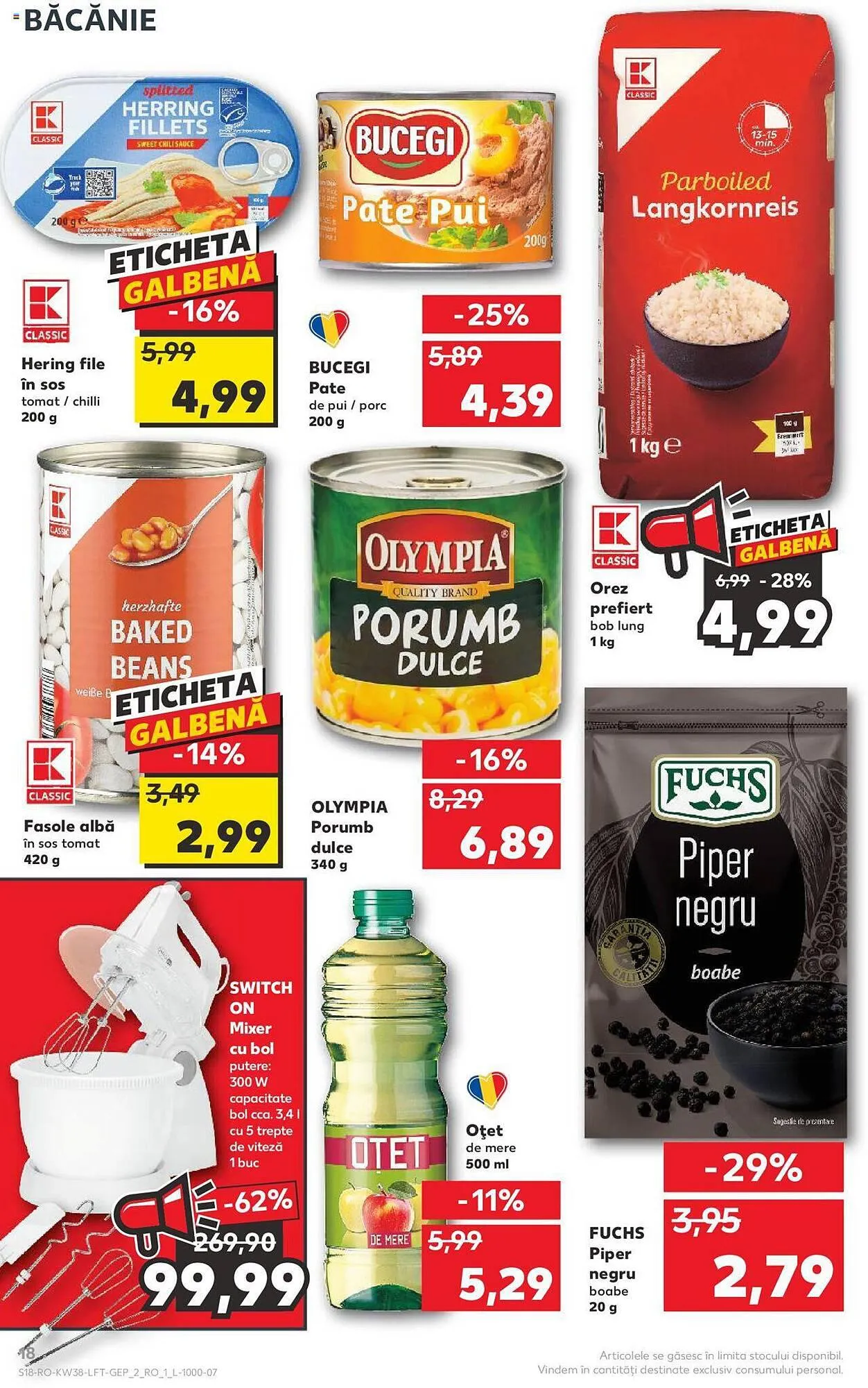 Catalog Kaufland catalog de la 20 septembrie până la 26 septembrie 2023 - Revista Pagina 18