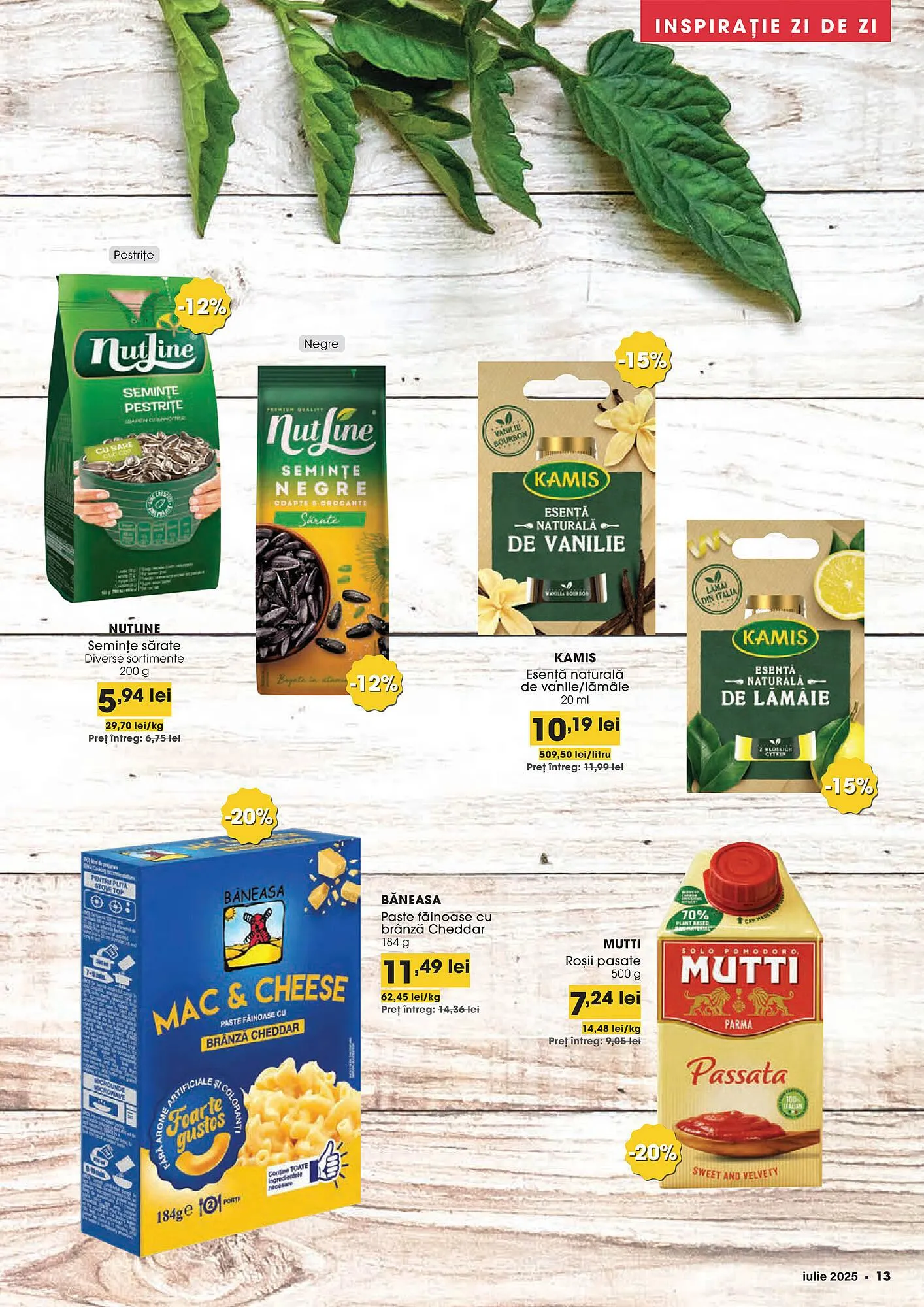 Catalog Catalog Mega Image de la 1 iulie până la 31 iulie 2025 - Revista Pagina 13