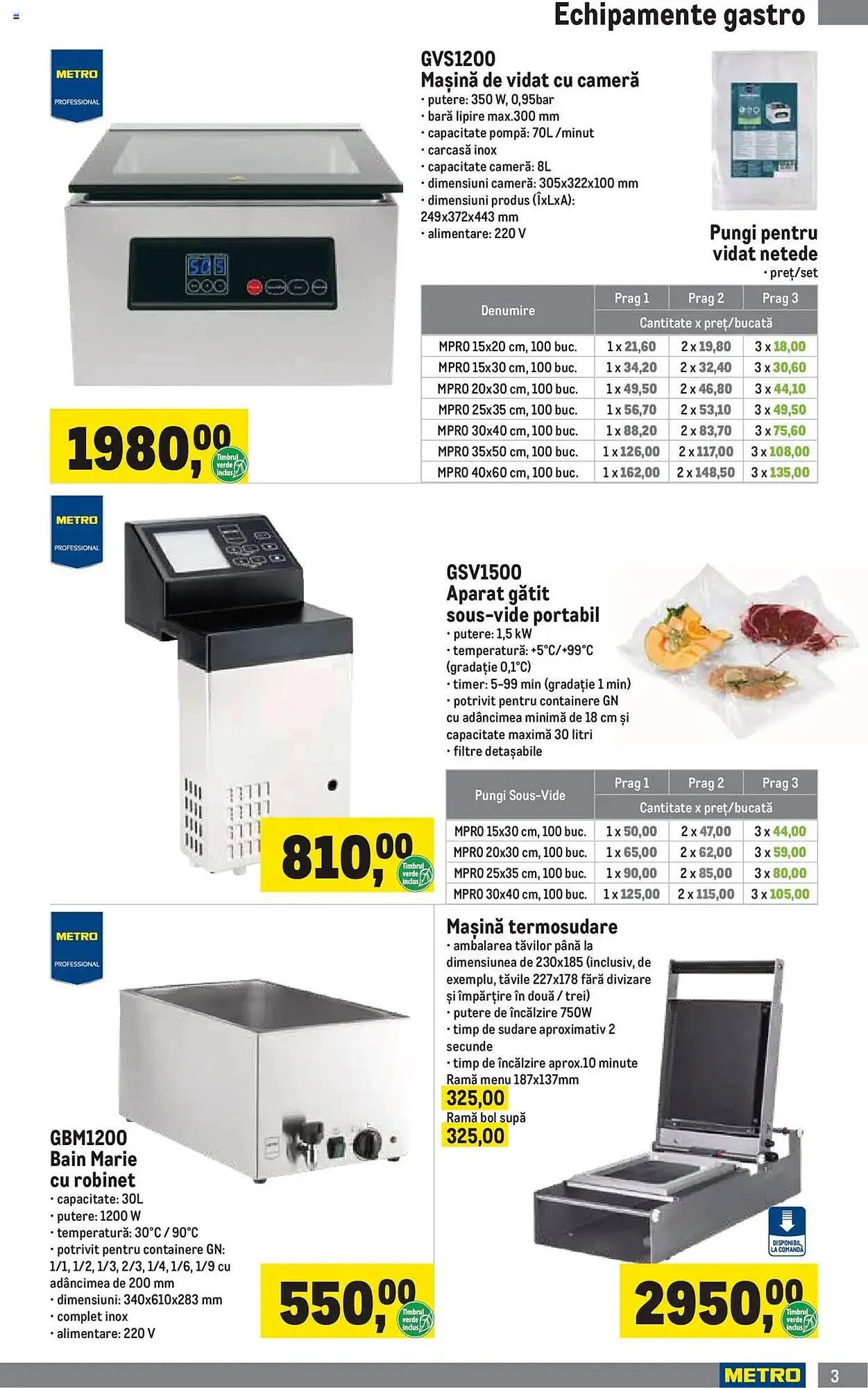 Catalog Catalog Metro de la 30 iunie până la 30 septembrie 2025 - Revista Pagina 3