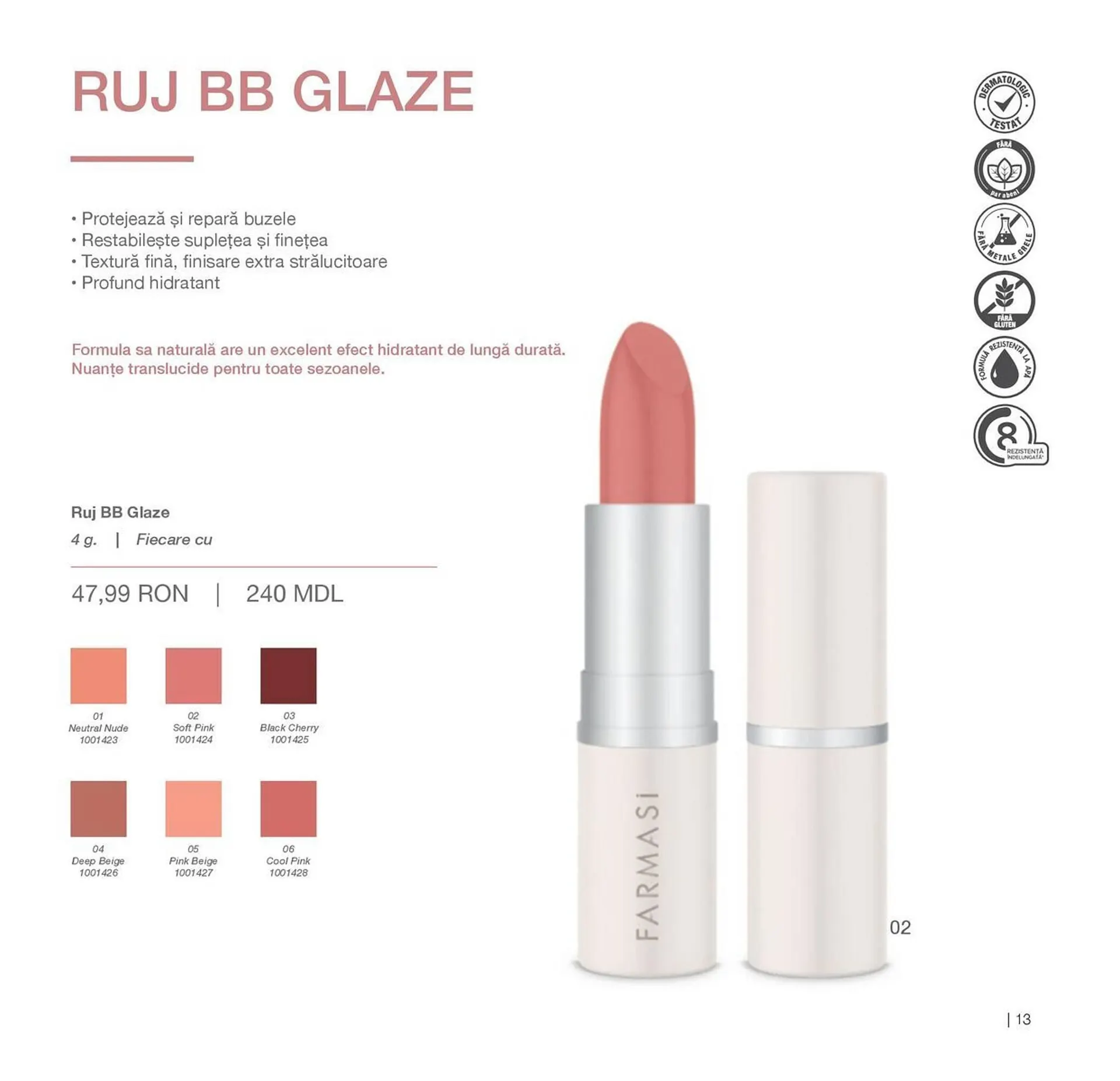 Catalog Catalog Farmasi de la 1 aprilie până la 31 august 2026 - Revista Pagina 13