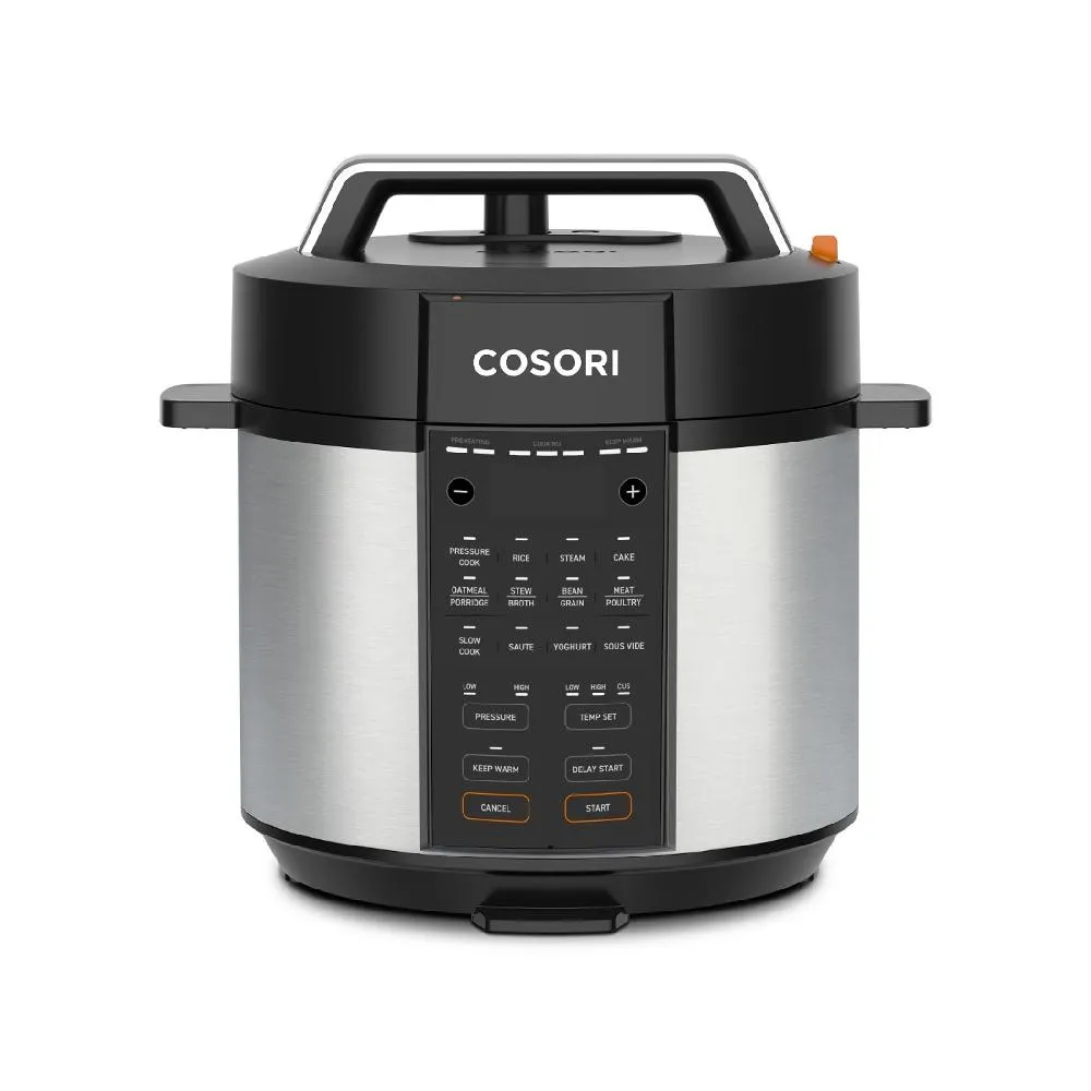 Multicooker Cosori CMC-CO601-SEU, 9 programe, 5.7 litri, 1100 W, Negru / Inox