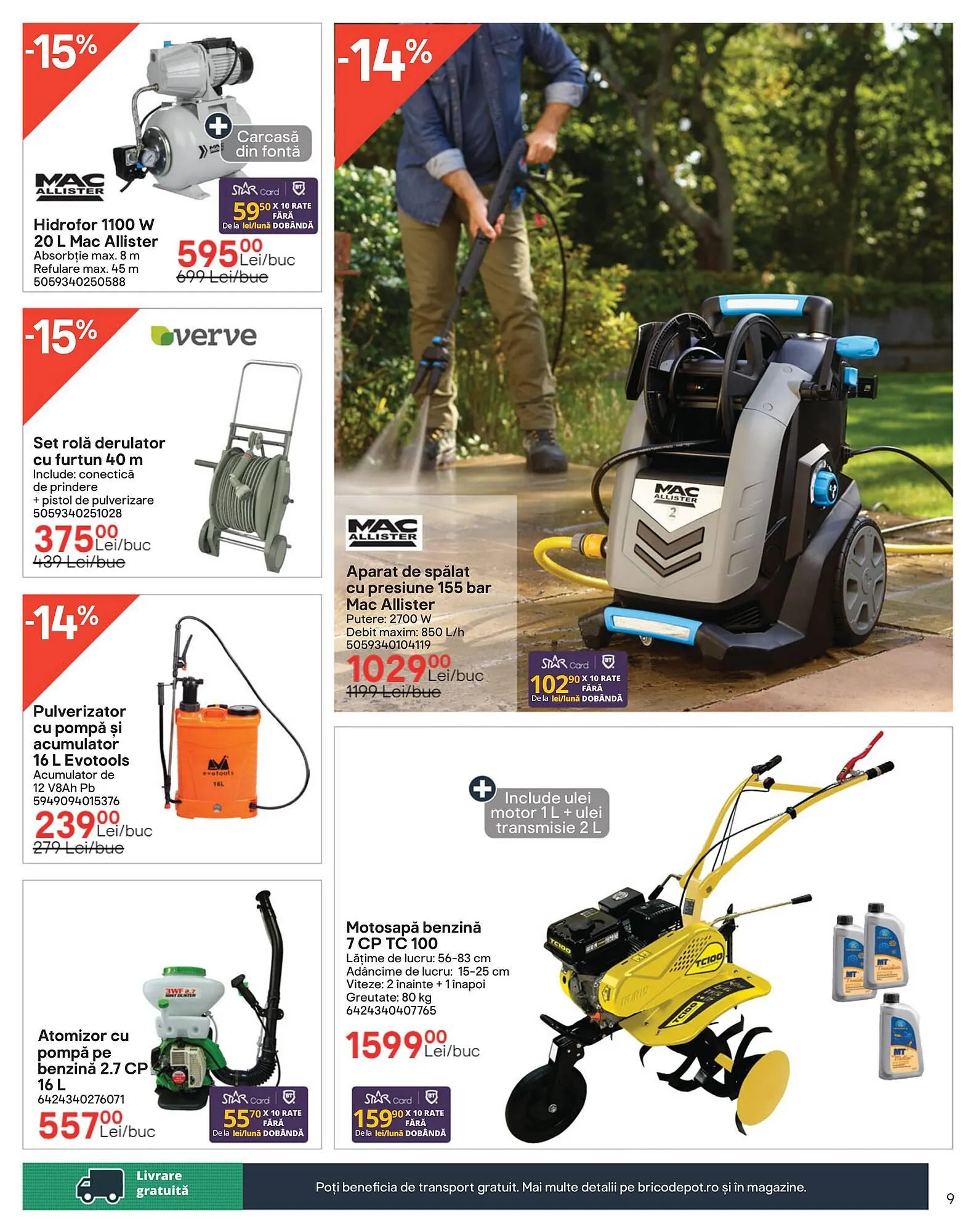 Catalog Brico Depôt catalog de la 4 aprilie până la 30 aprilie 2024 - Revista Pagina 9