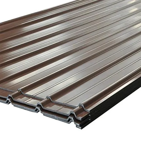 Tabla cutata galvanizata, maro RAL 8017, grosime 0.2, 910 x 2000 m